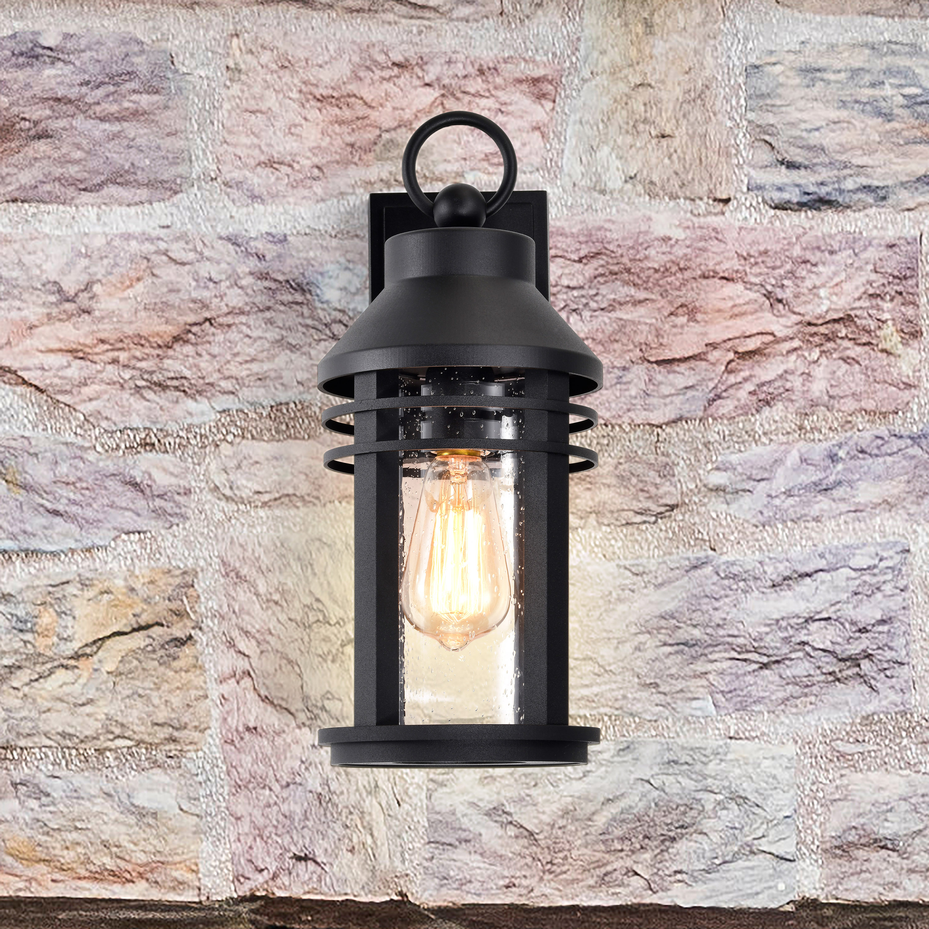 WILTON 1 LIGHT MD WALL LANTERN - 60-8102