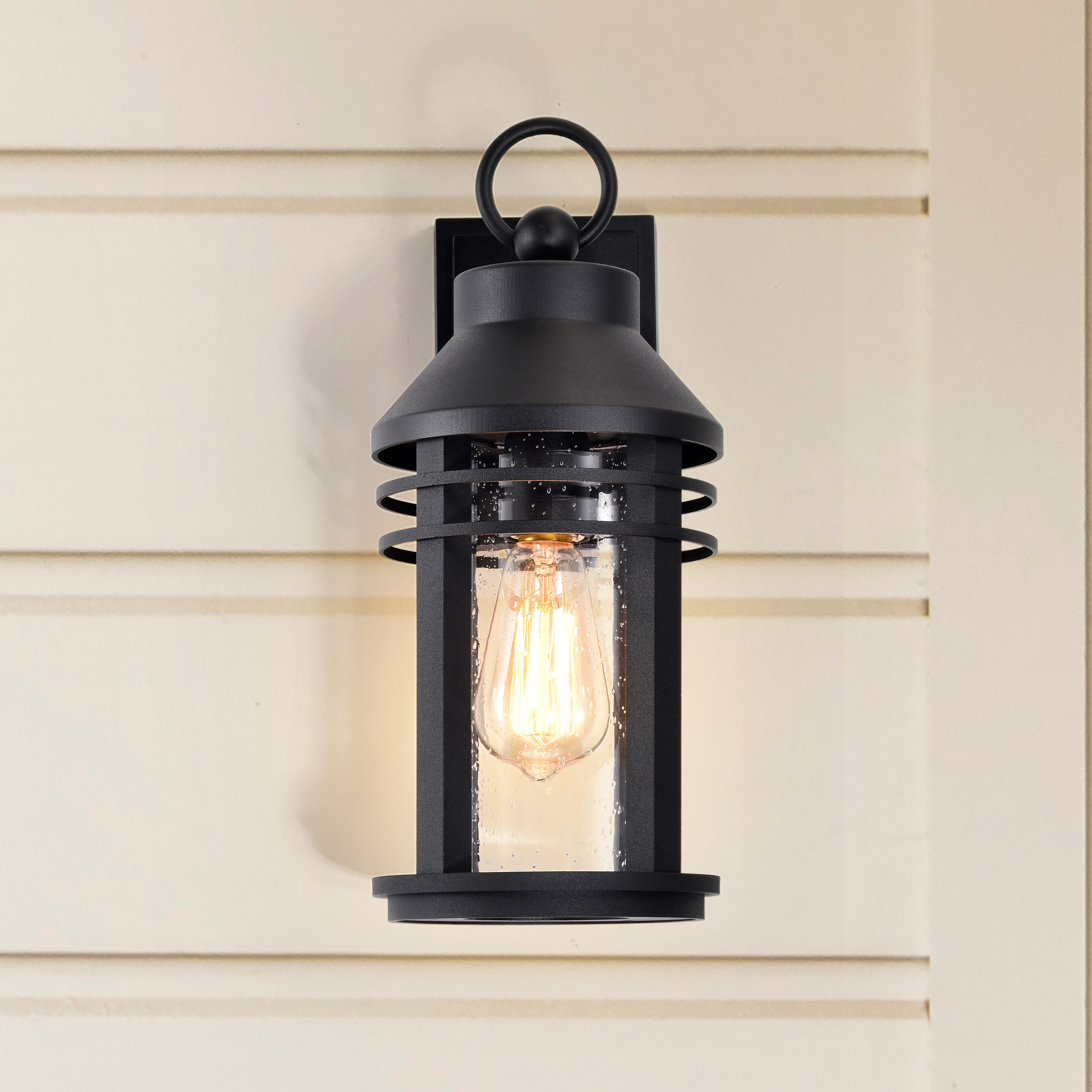 WILTON 1 LIGHT MD WALL LANTERN - 60-8102