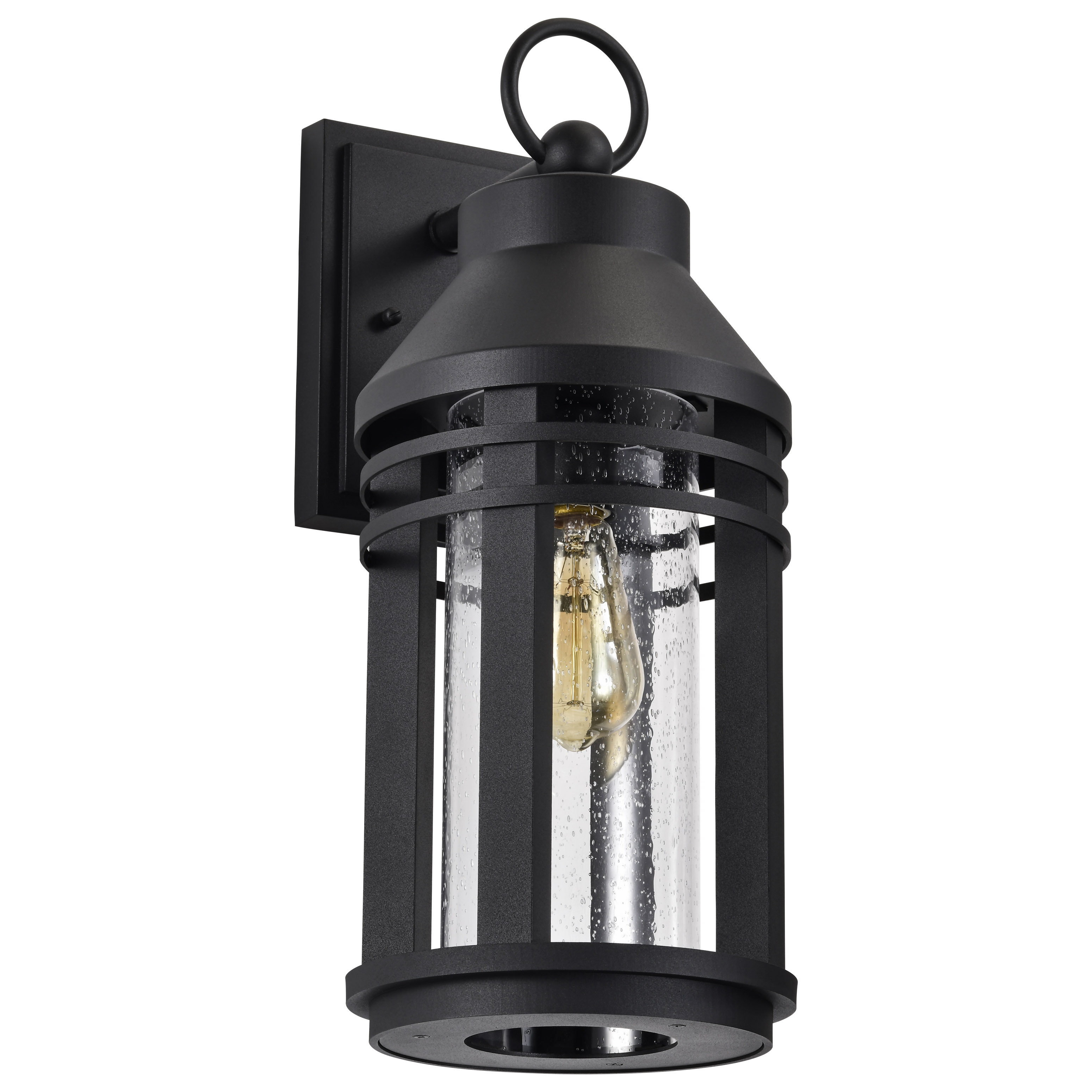 WILTON 1 LIGHT LG WALL LANTERN - 60-8103