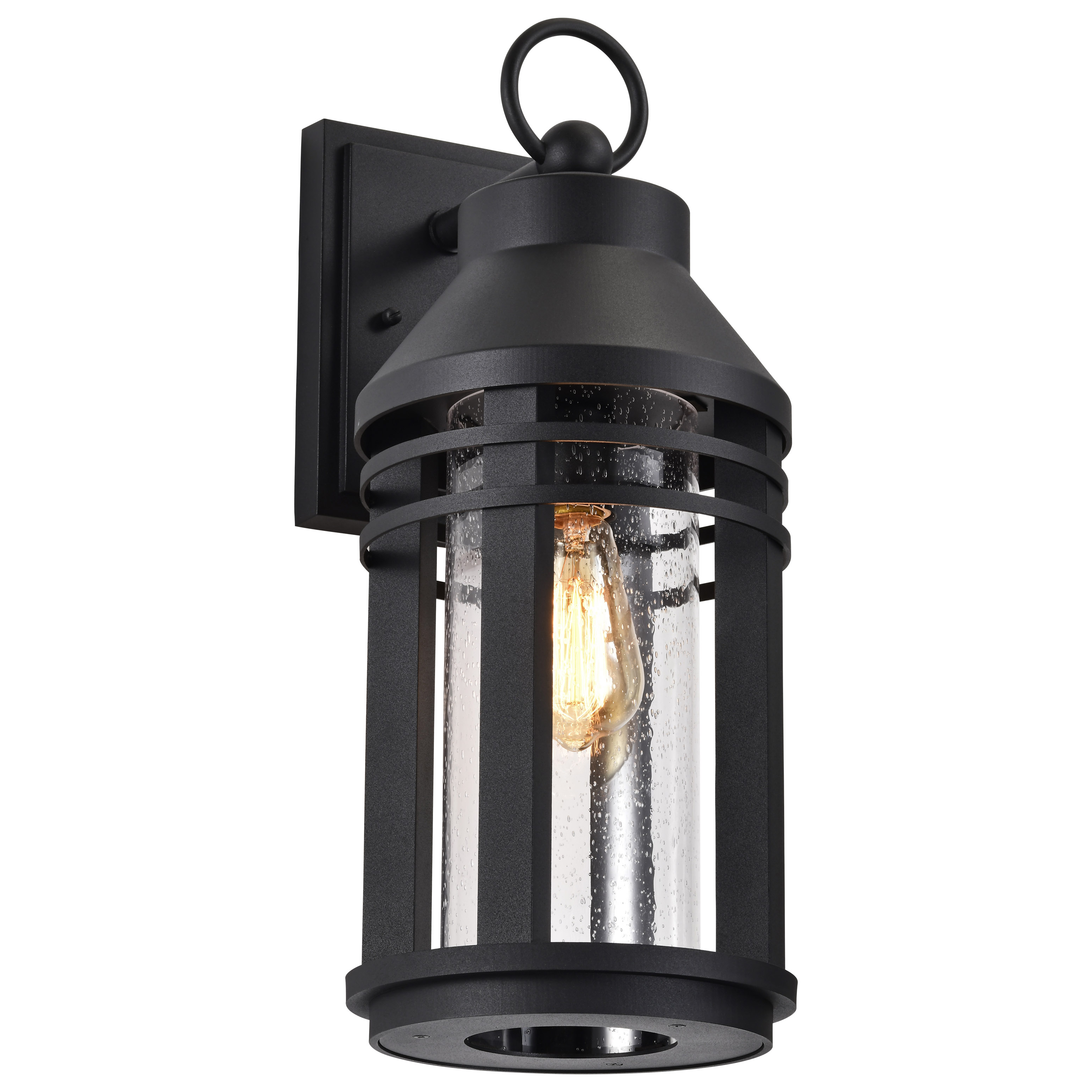 WILTON 1 LIGHT LG WALL LANTERN - 60-8103