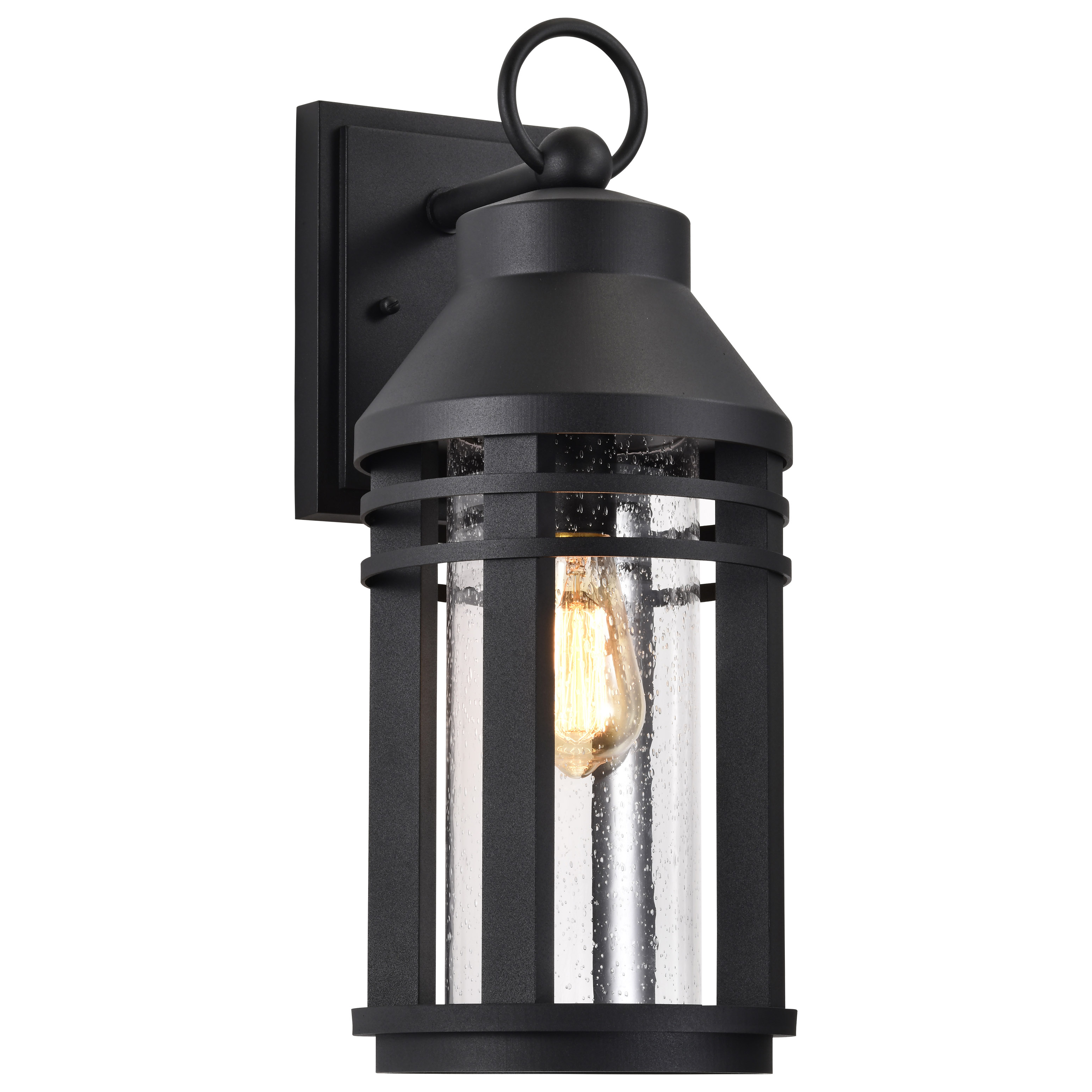 WILTON 1 LIGHT LG WALL LANTERN - 60-8103