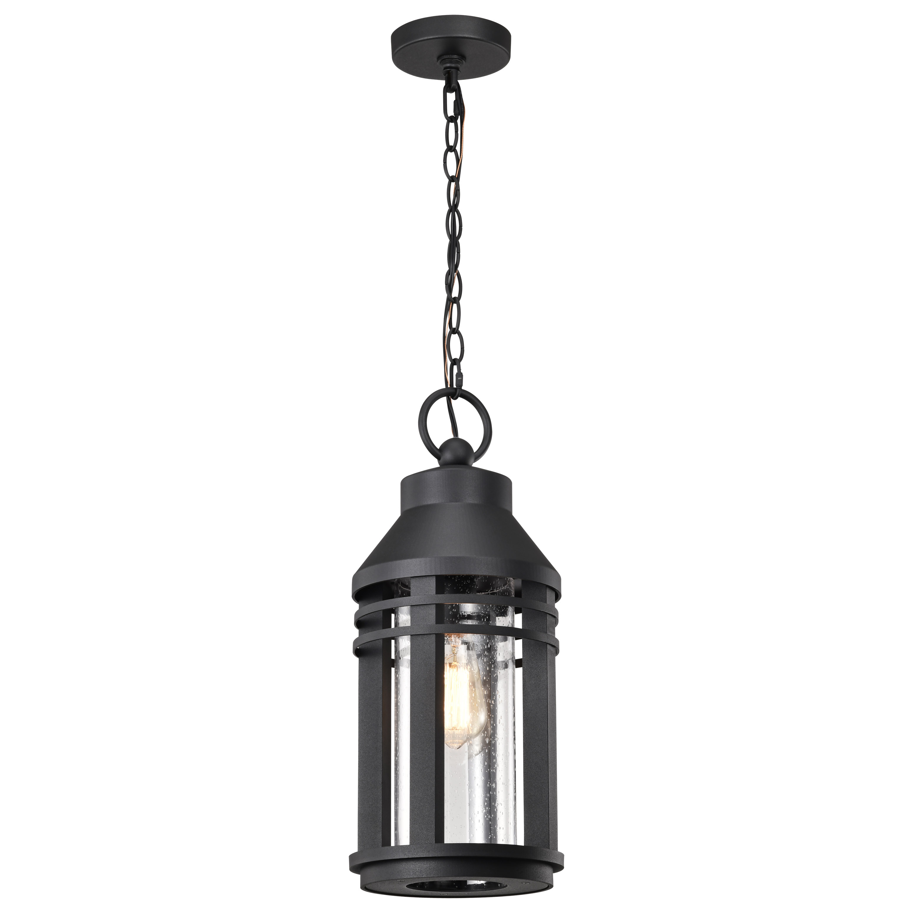 WILTON 1 LIGHT HANGING LANTERN - 60-8104