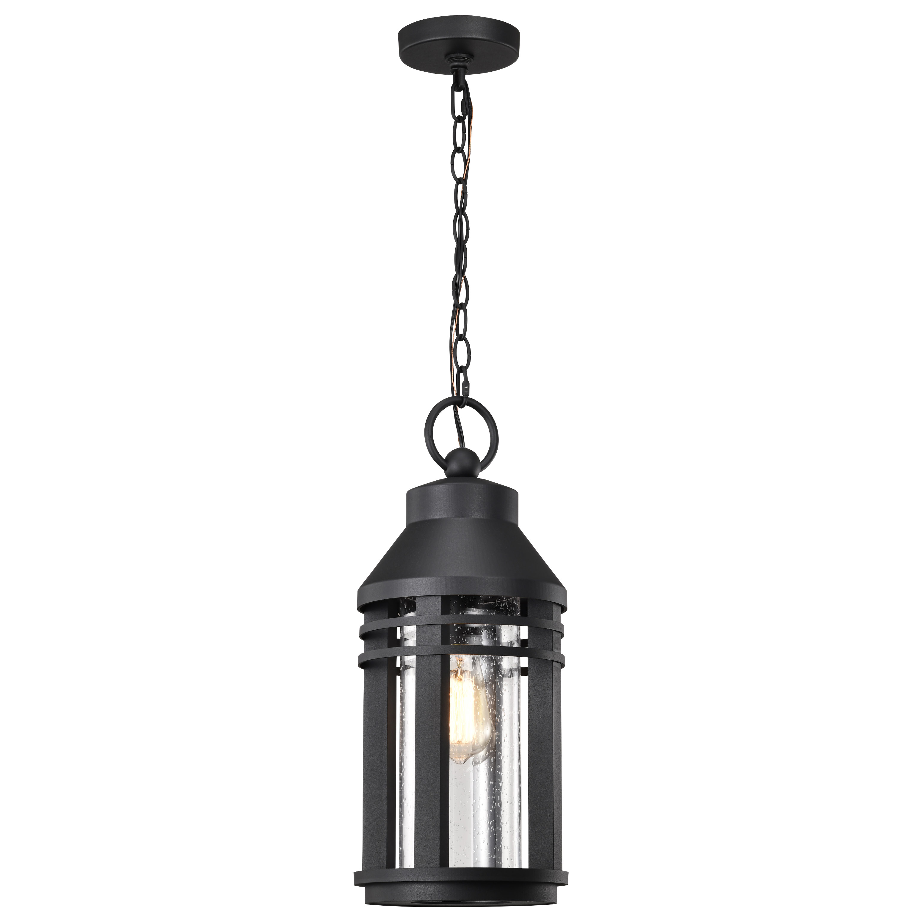 WILTON 1 LIGHT HANGING LANTERN - 60-8104