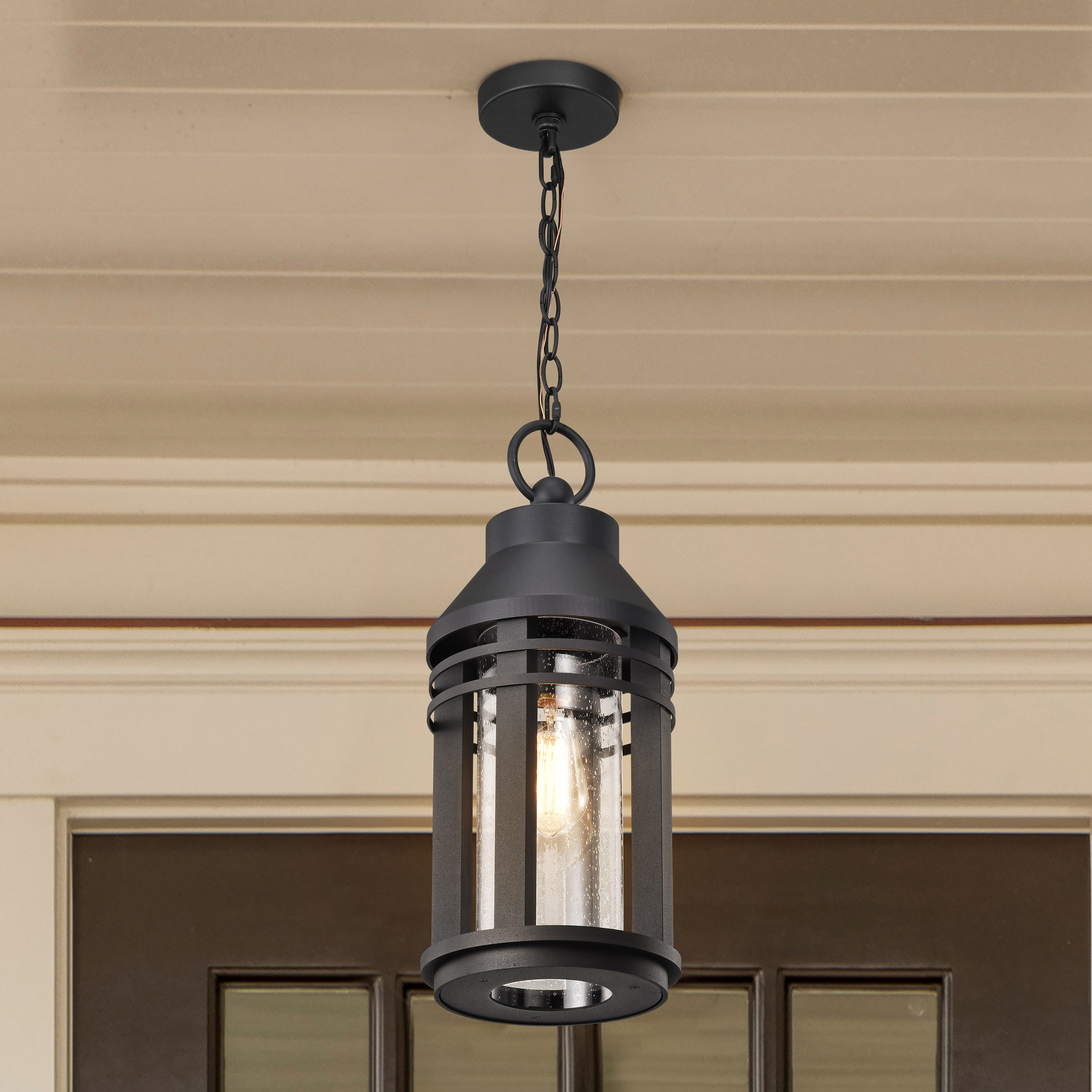 WILTON 1 LIGHT HANGING LANTERN - 60-8104