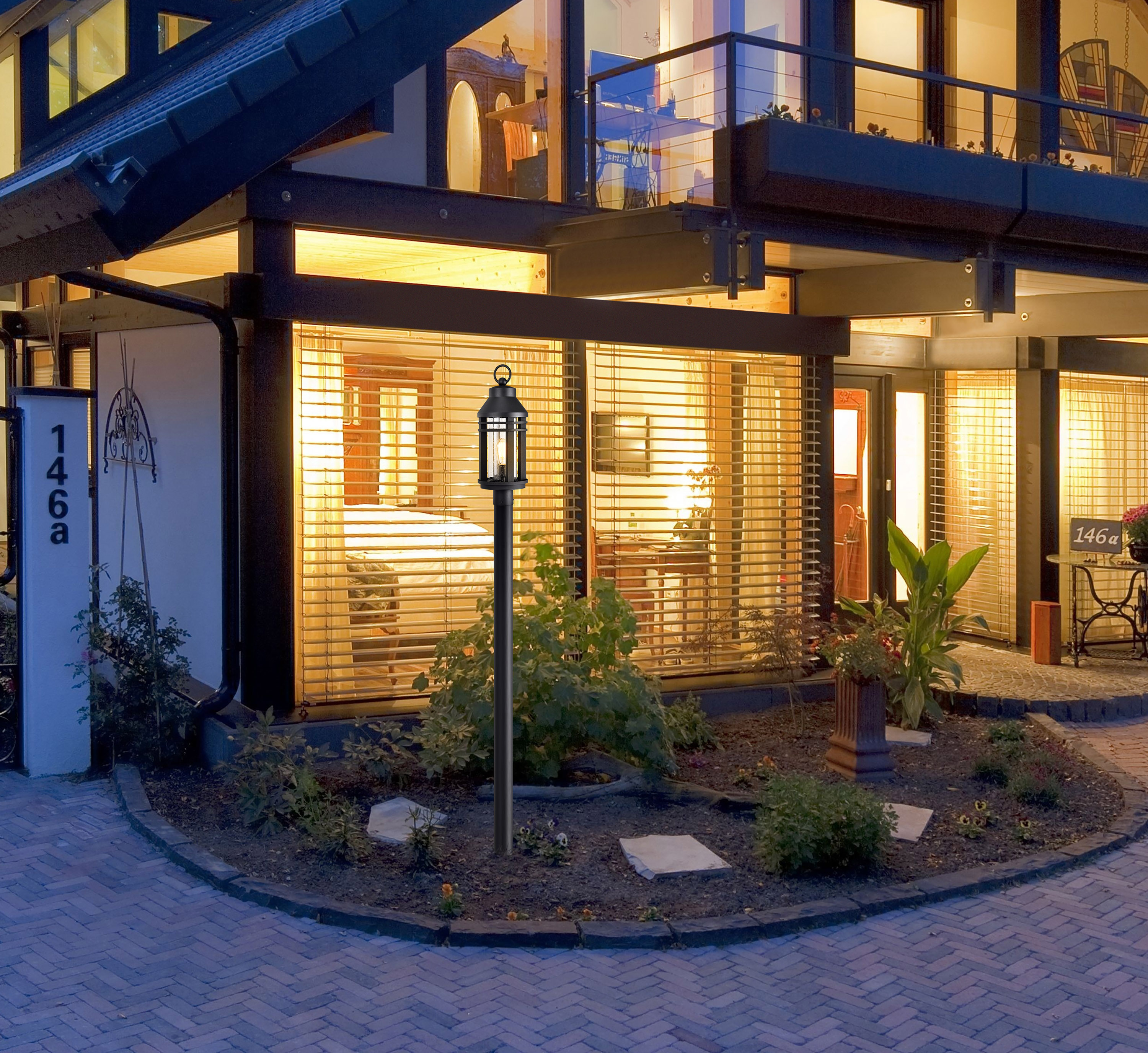 WILTON 1 LIGHT POST TOP - 60-8105