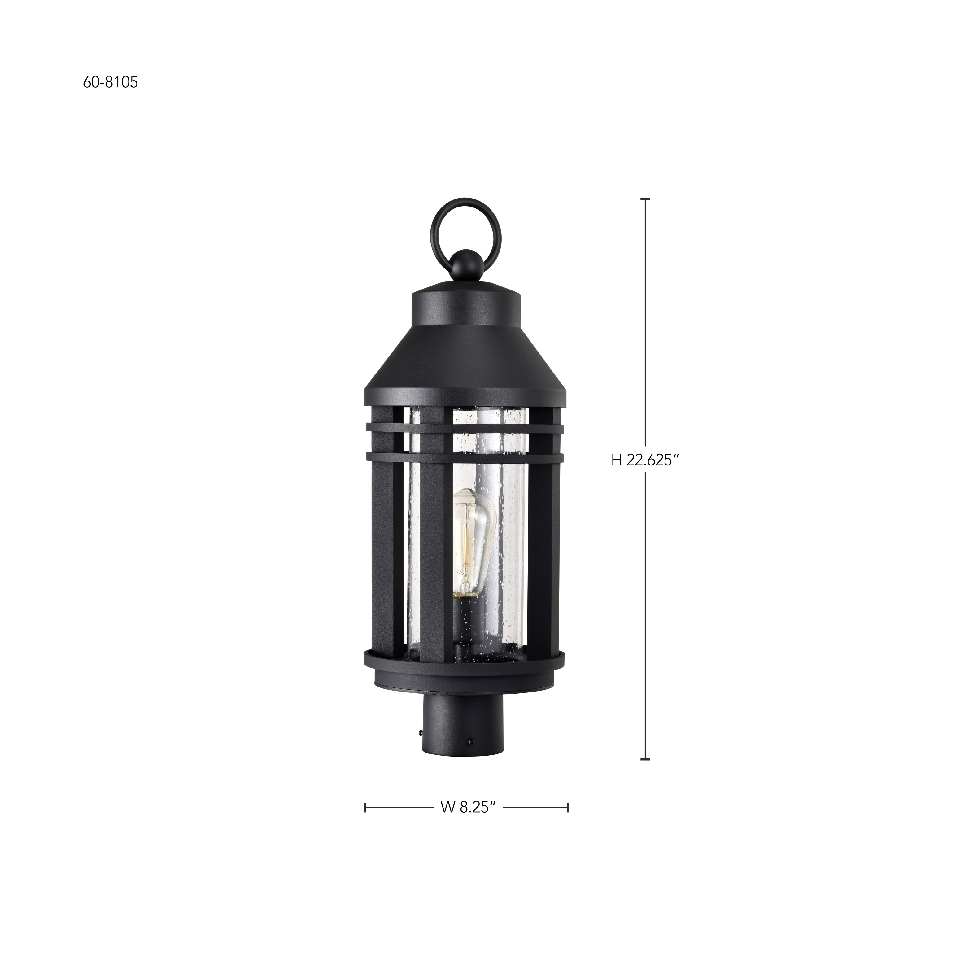 WILTON 1 LIGHT POST TOP - 60-8105