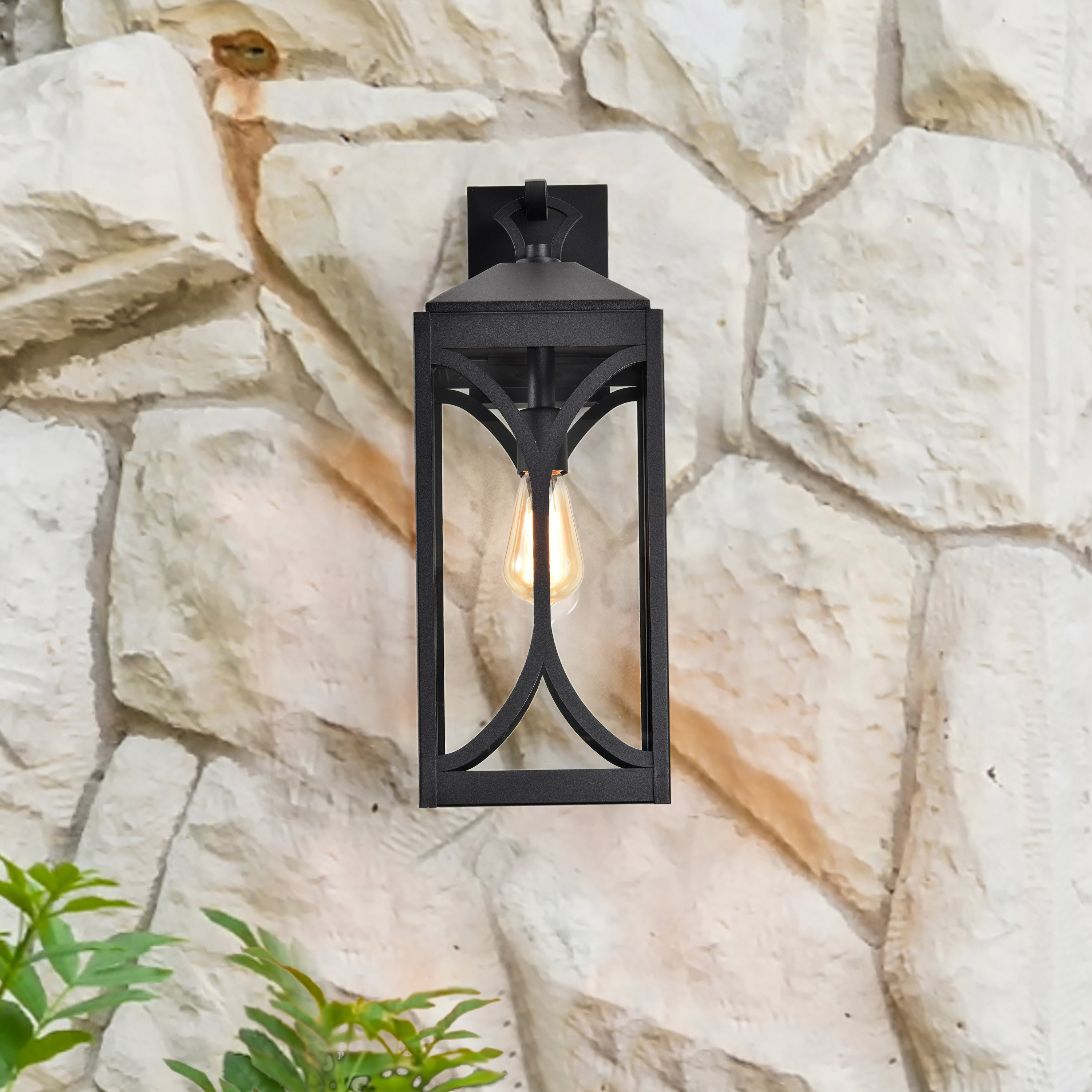 OAKLYN 1 LT LG WALL LANTERN - 60-8123