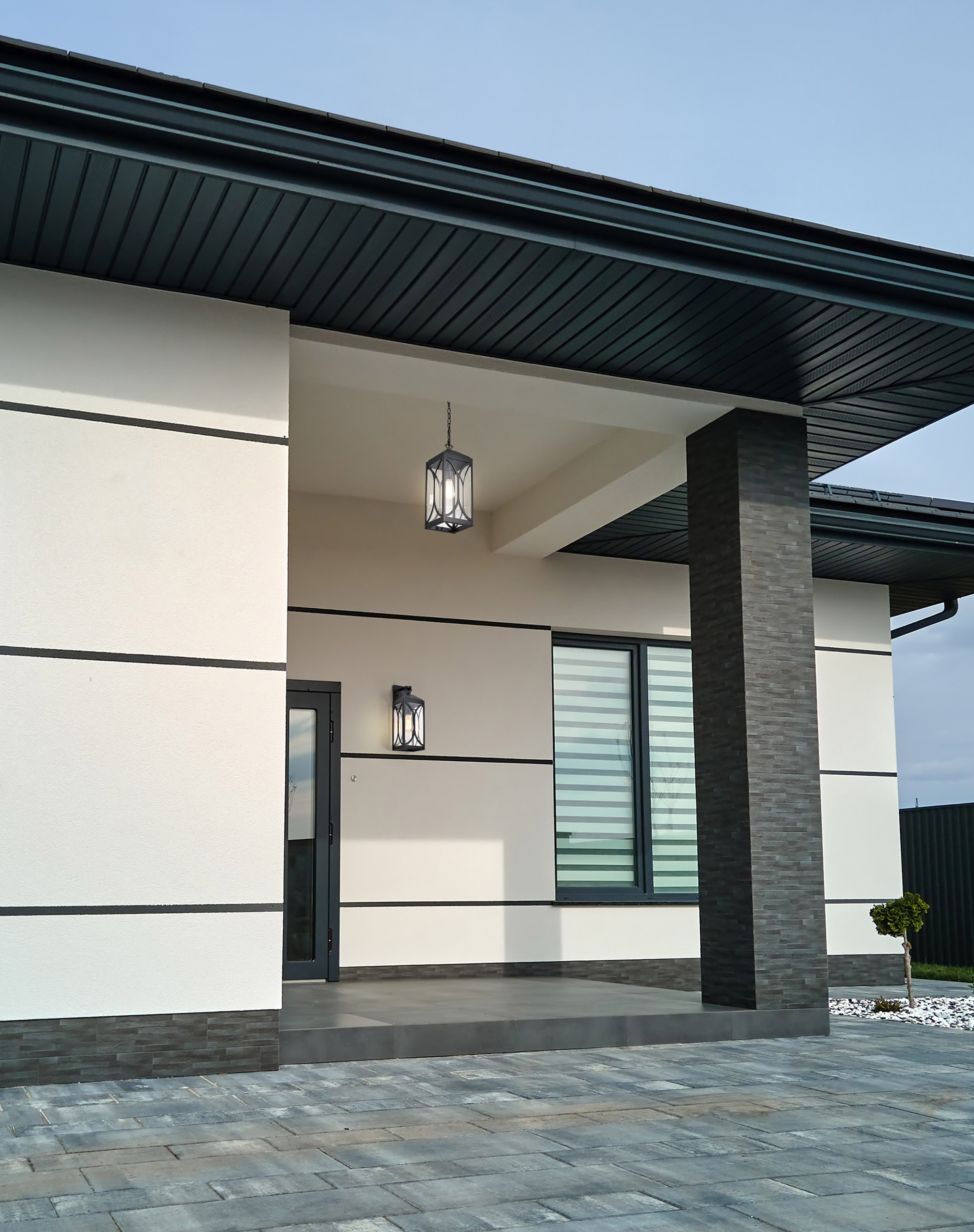 OAKLYN 1 LT HANGING LANTERN - 60-8125