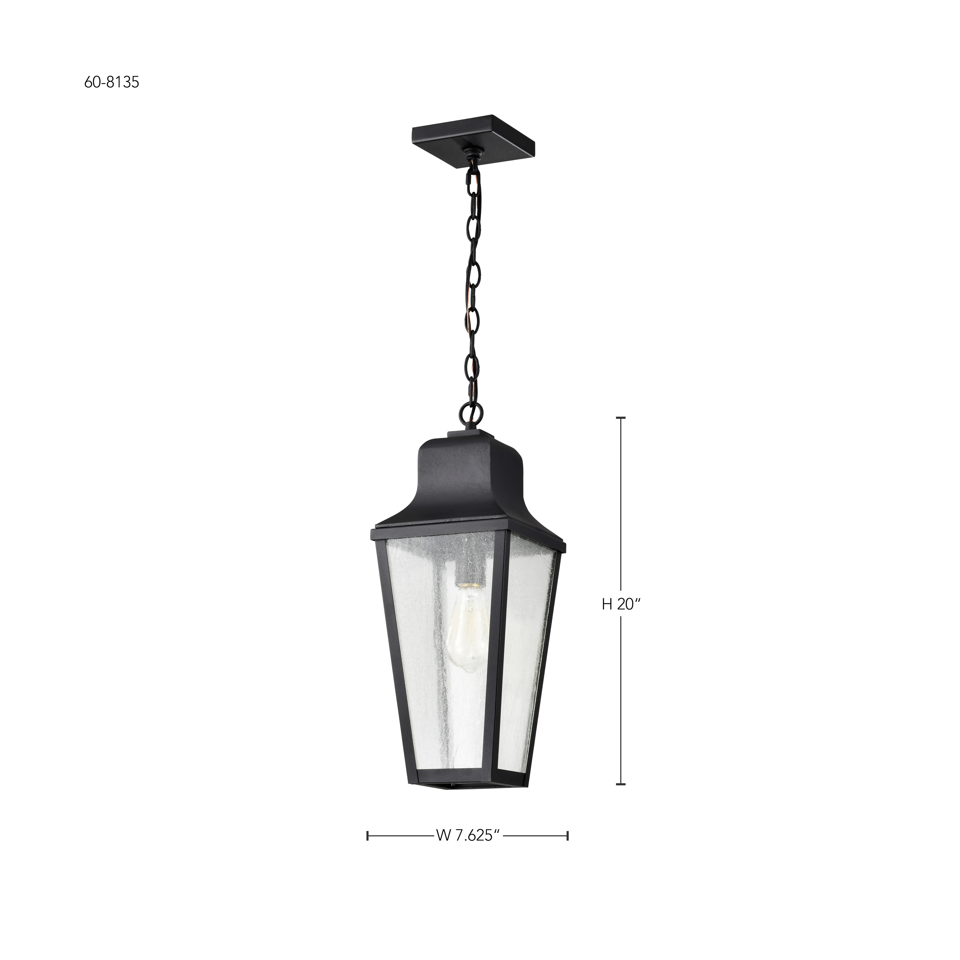 LAWRENCE 1 LT HANGING LANTERN - 60-8135