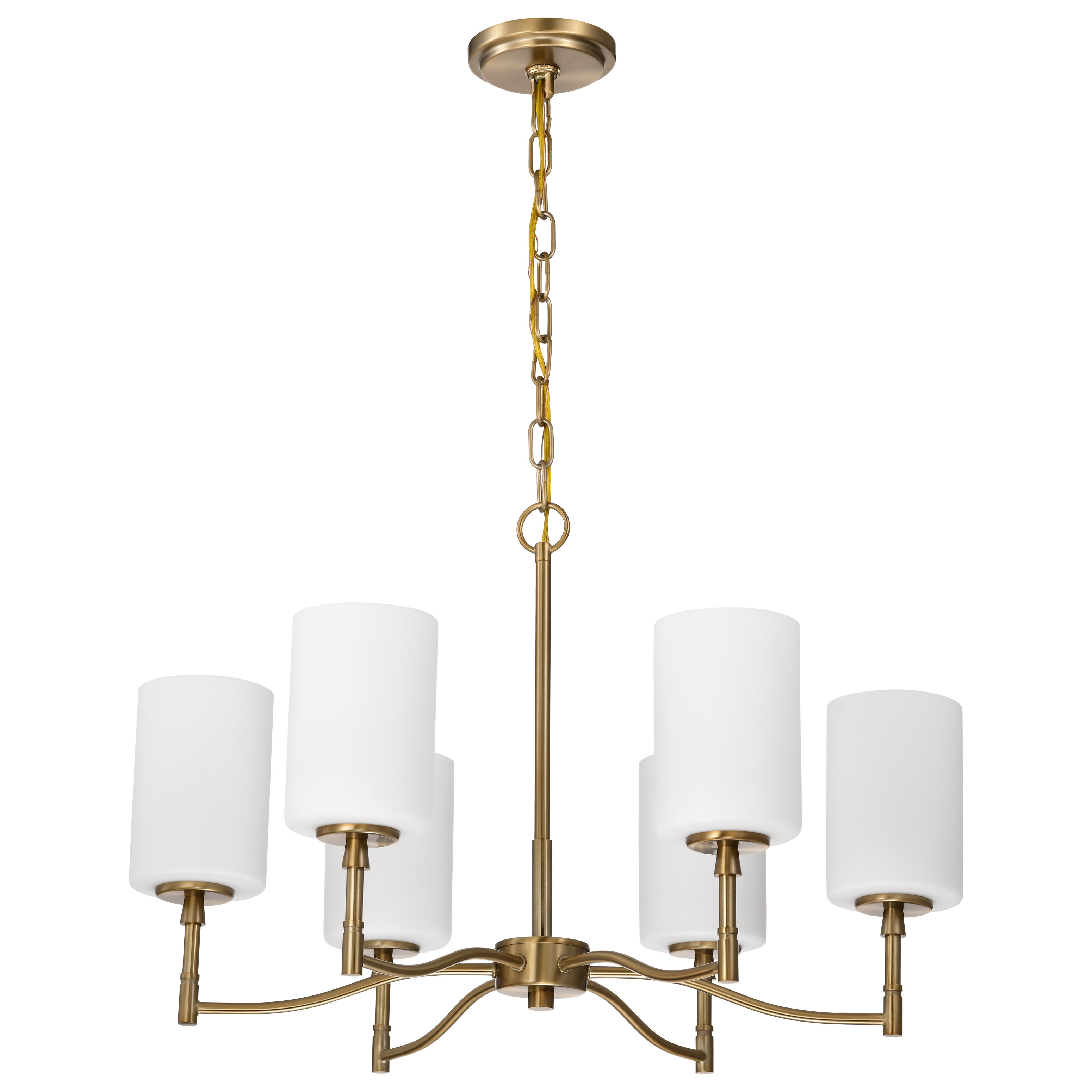 LIAM 6 LIGHT CHANDELIER - 60-8206