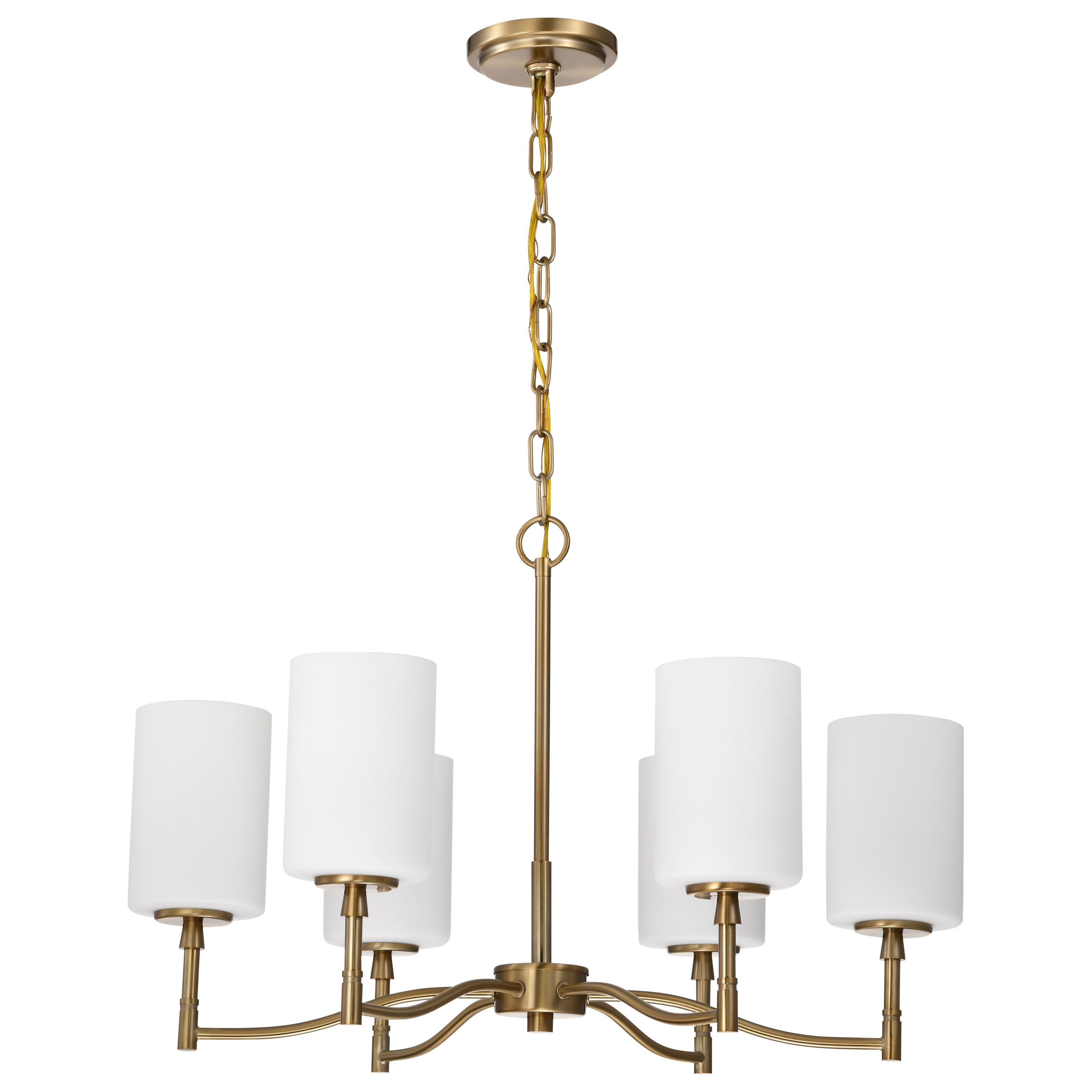 LIAM 6 LIGHT CHANDELIER - 60-8206
