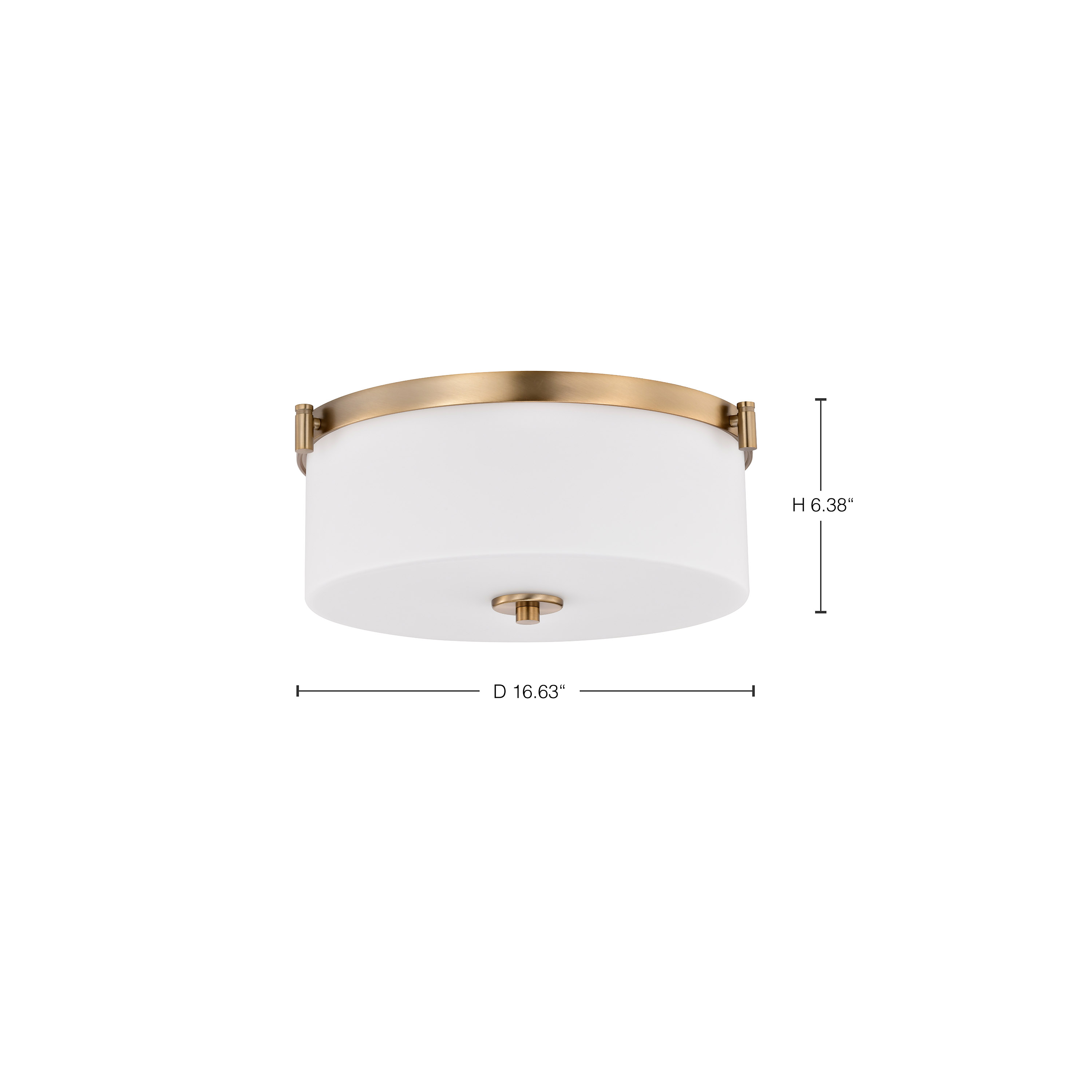 LIAM 3 LIGHT FLUSH MOUNT - 60-8207