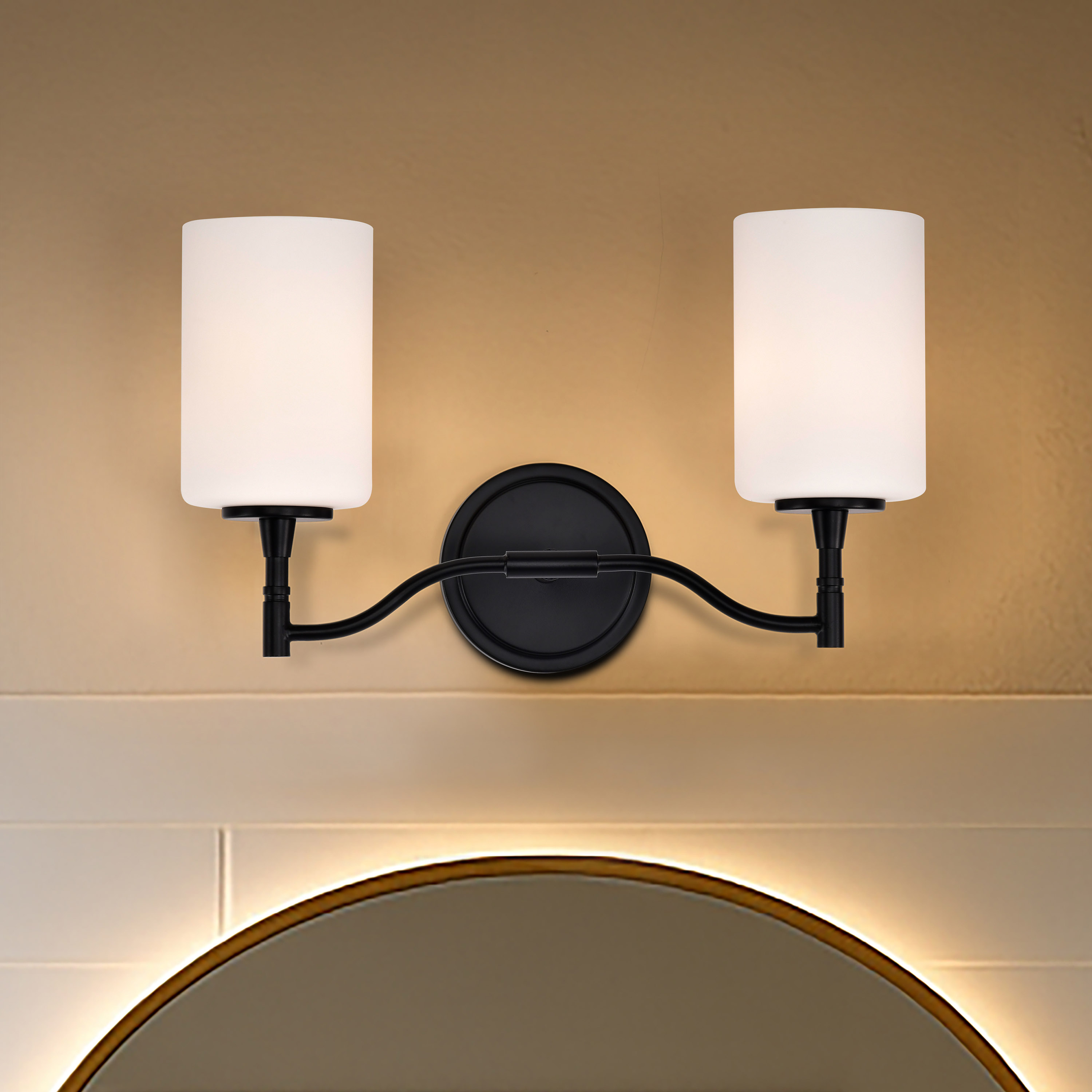 LIAM 2 LIGHT VANITY - 60-8212