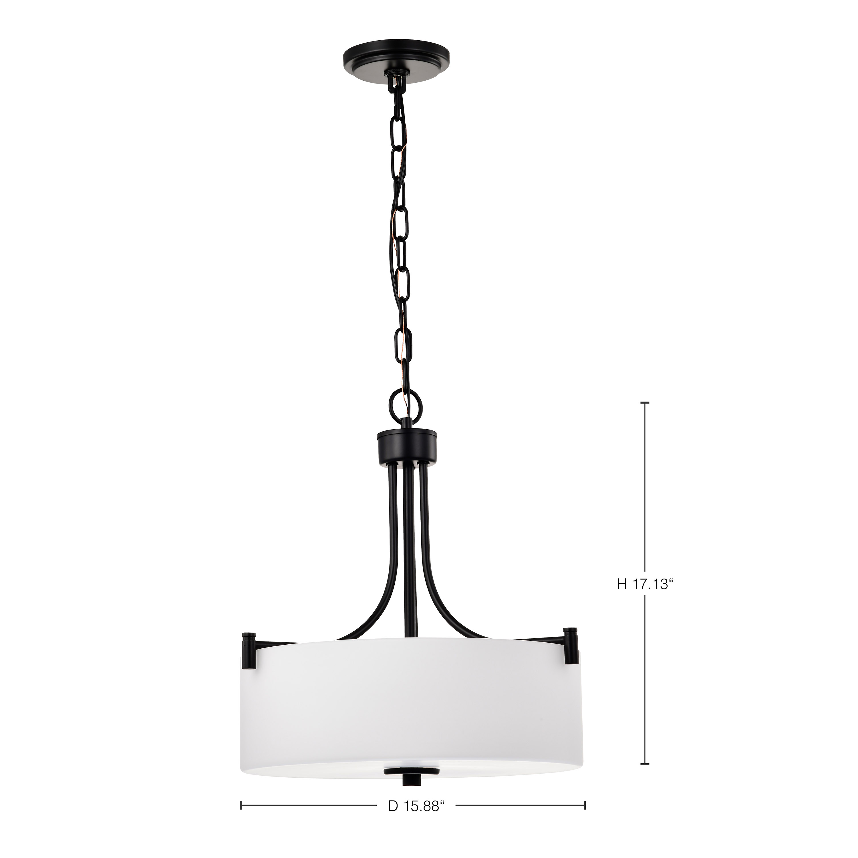 LIAM 3 LIGHT PENDANT - 60-8214