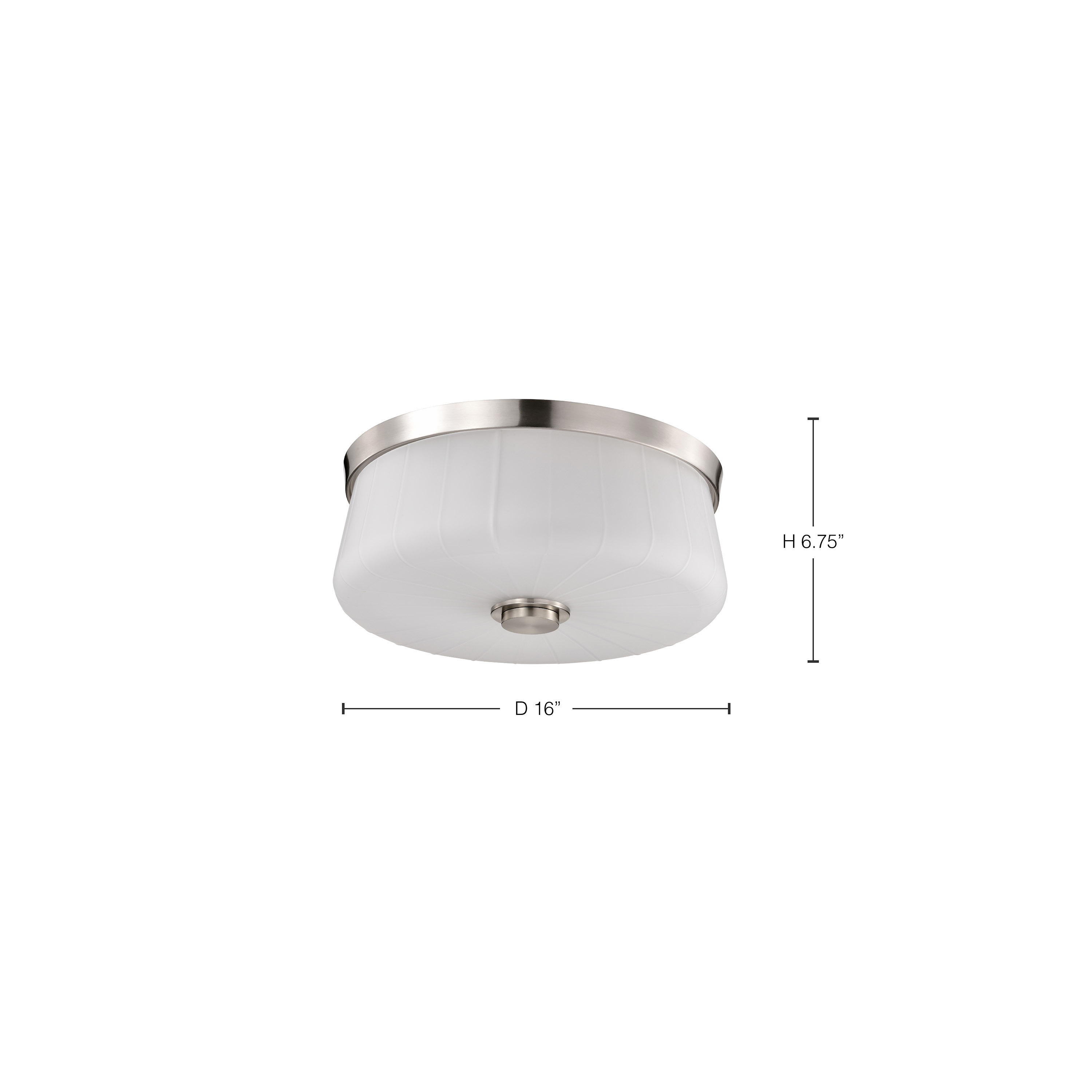 LUNE 3 LIGHT FLUSH MOUNT - 60-8220