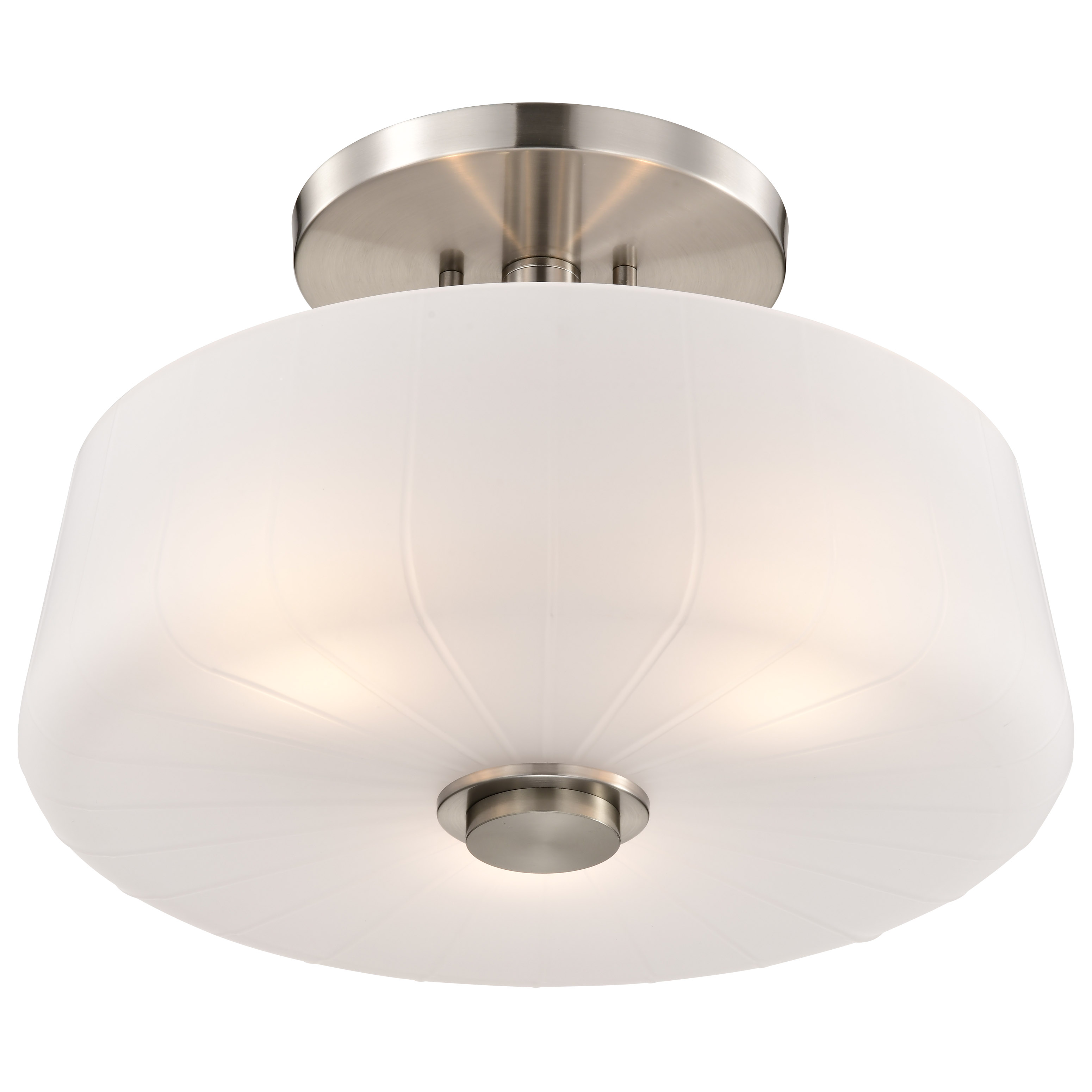 LUNE 3 LIGHT SEMI FLUSH - 60-8229