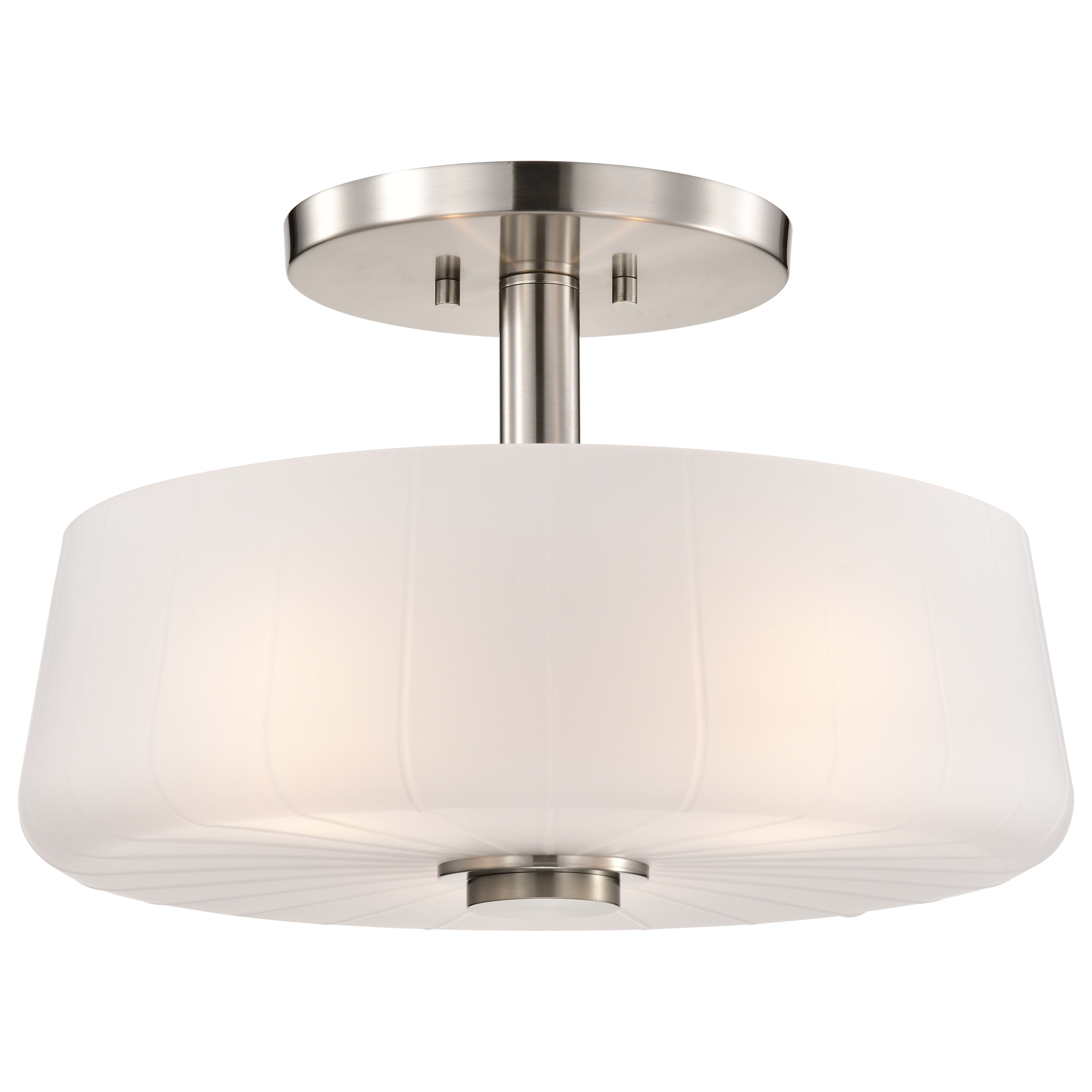 LUNE 3 LIGHT SEMI FLUSH - 60-8229