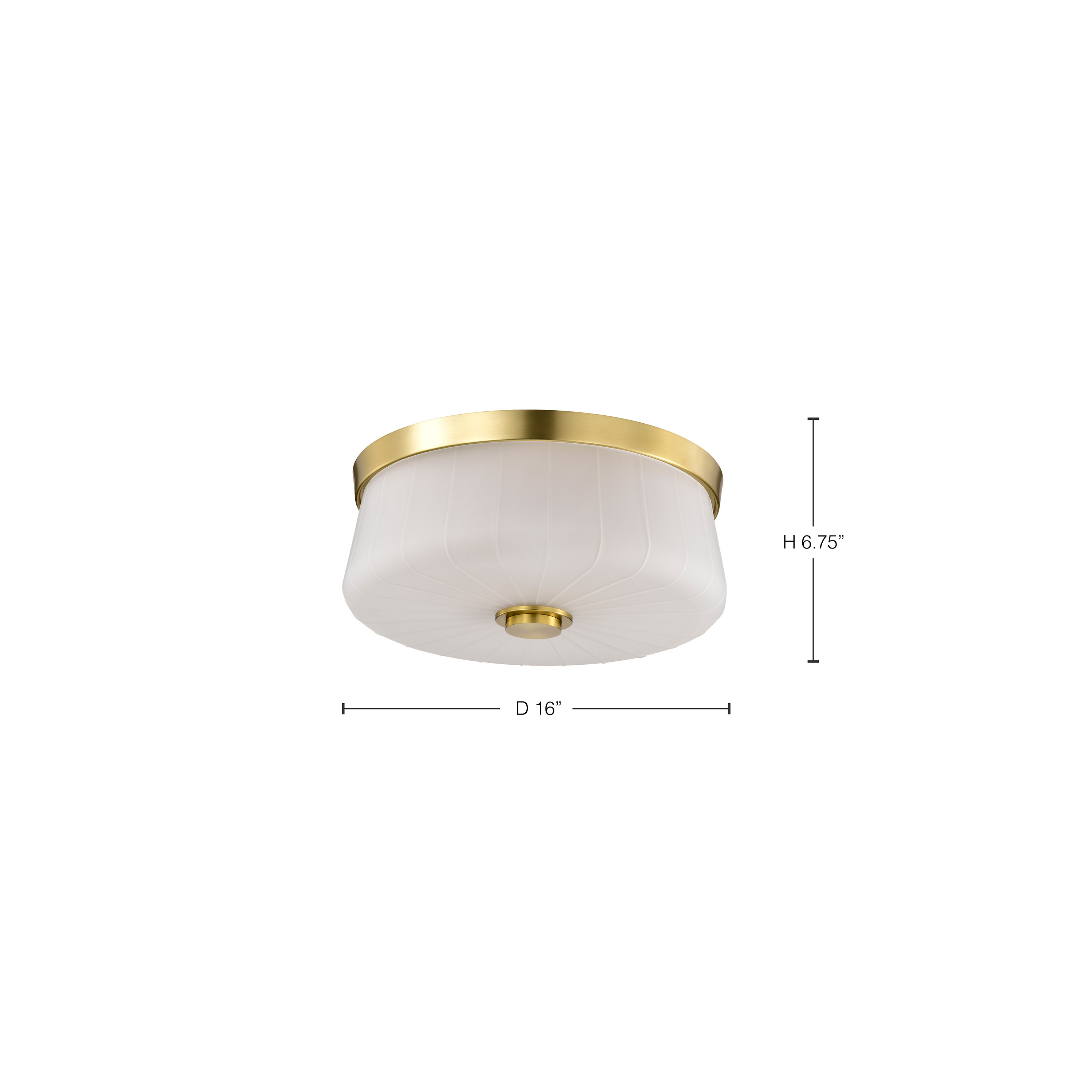 LUNE 3 LIGHT FLUSH MOUNT - 60-8230