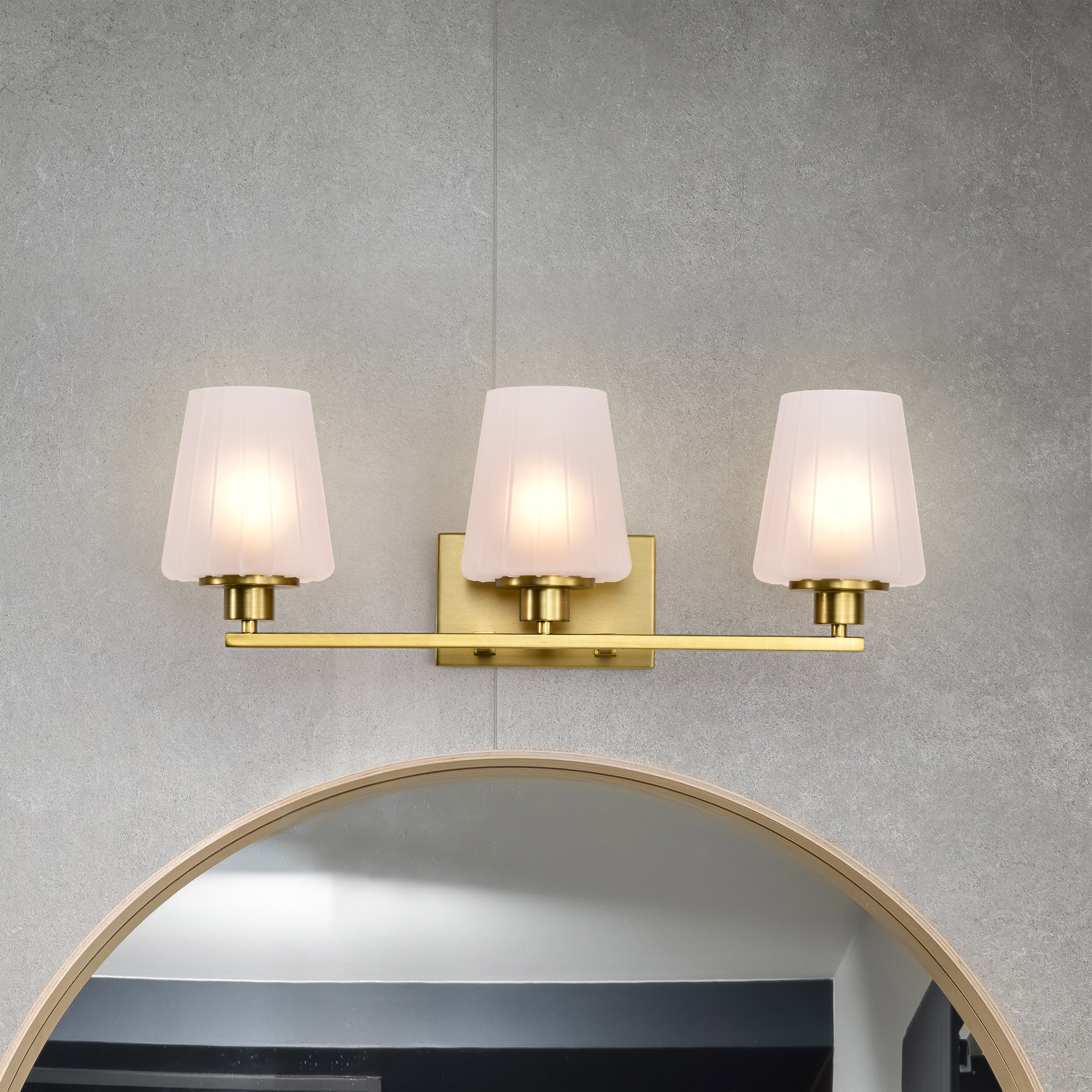 LUNE 3 LIGHT VANITY - 60-8233