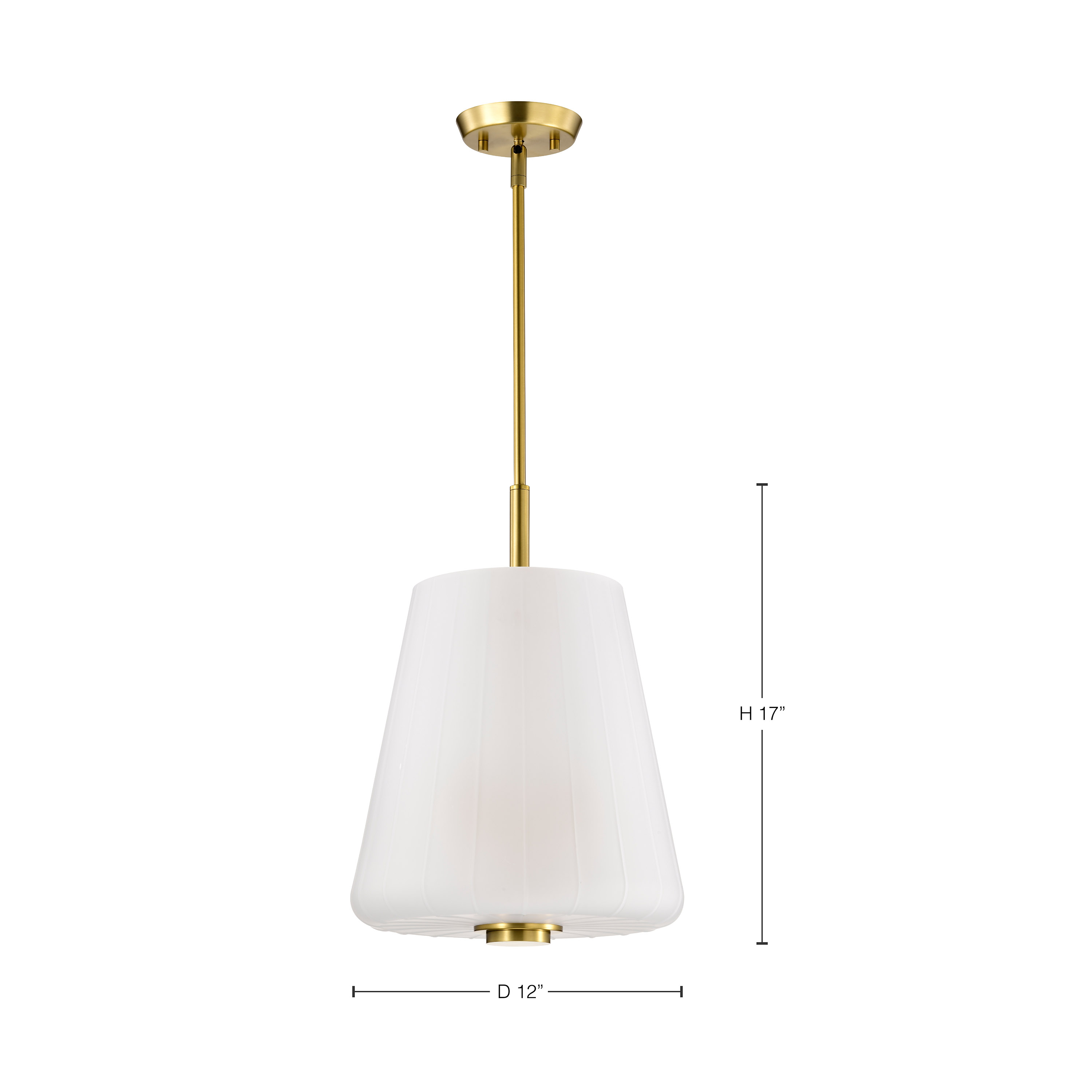 LUNE 3 LIGHT PENDANT - 60-8238