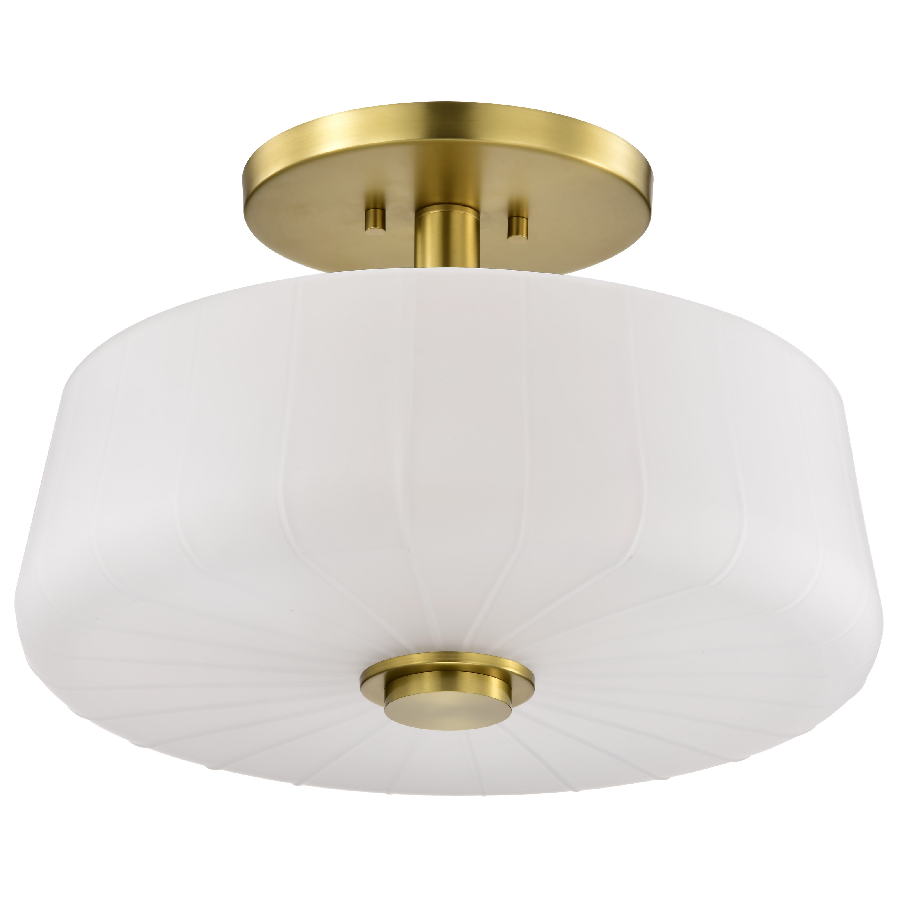 LUNE 3 LIGHT SEMI FLUSH - 60-8239