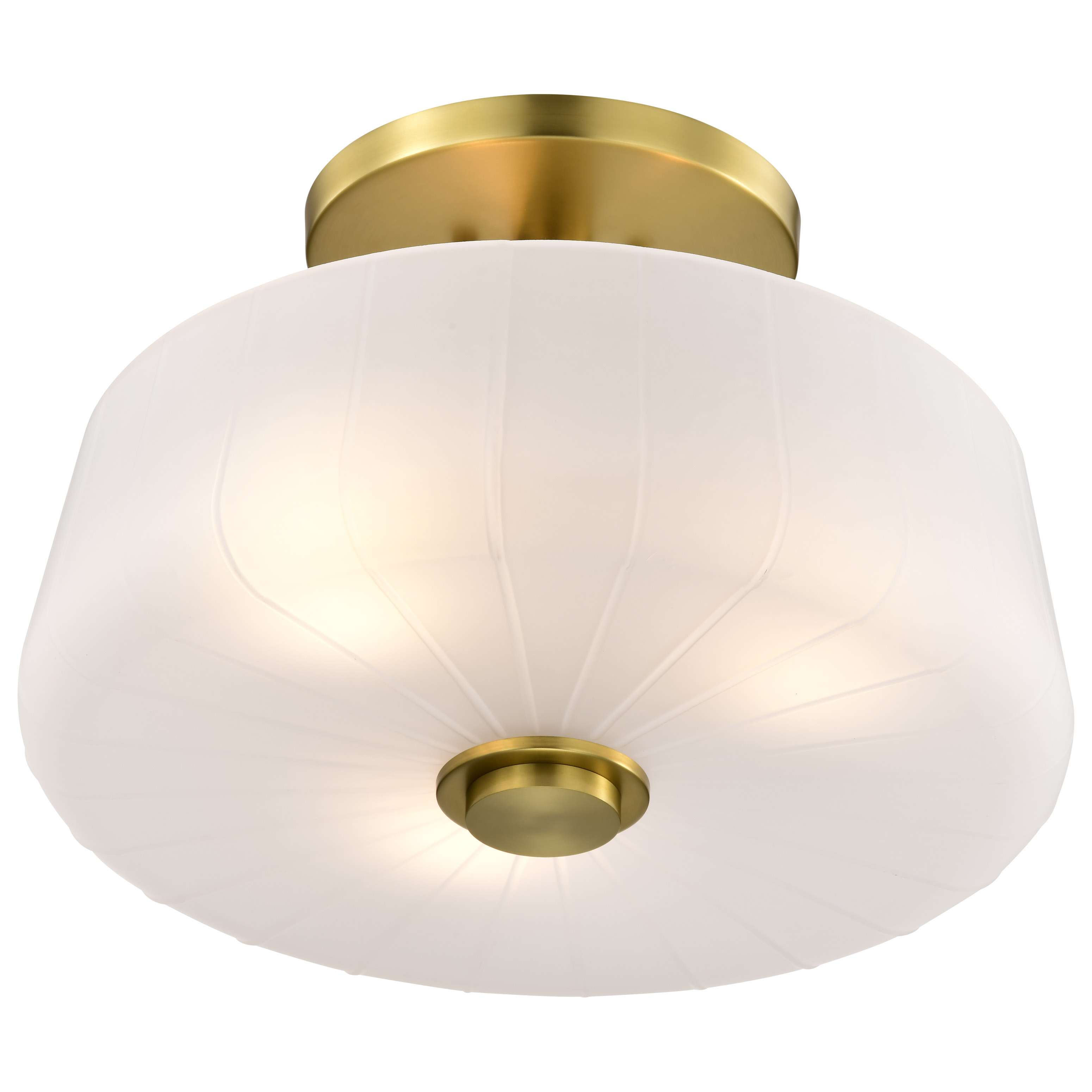LUNE 3 LIGHT SEMI FLUSH - 60-8239