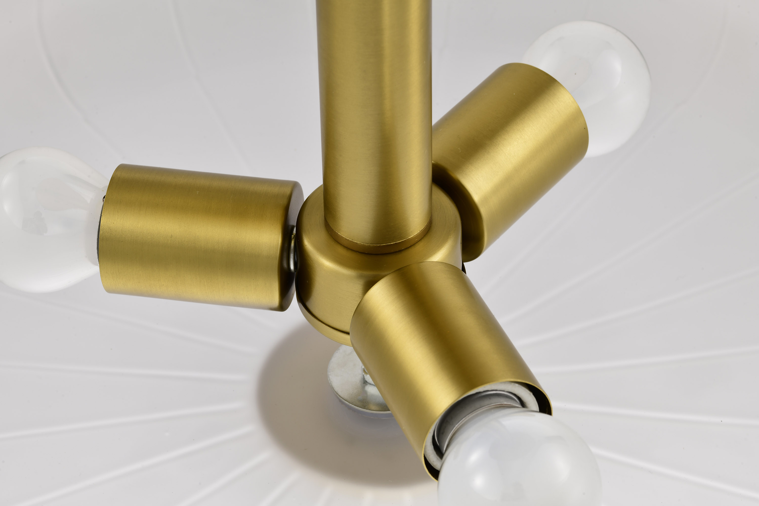 LUNE 3 LIGHT SEMI FLUSH - 60-8239