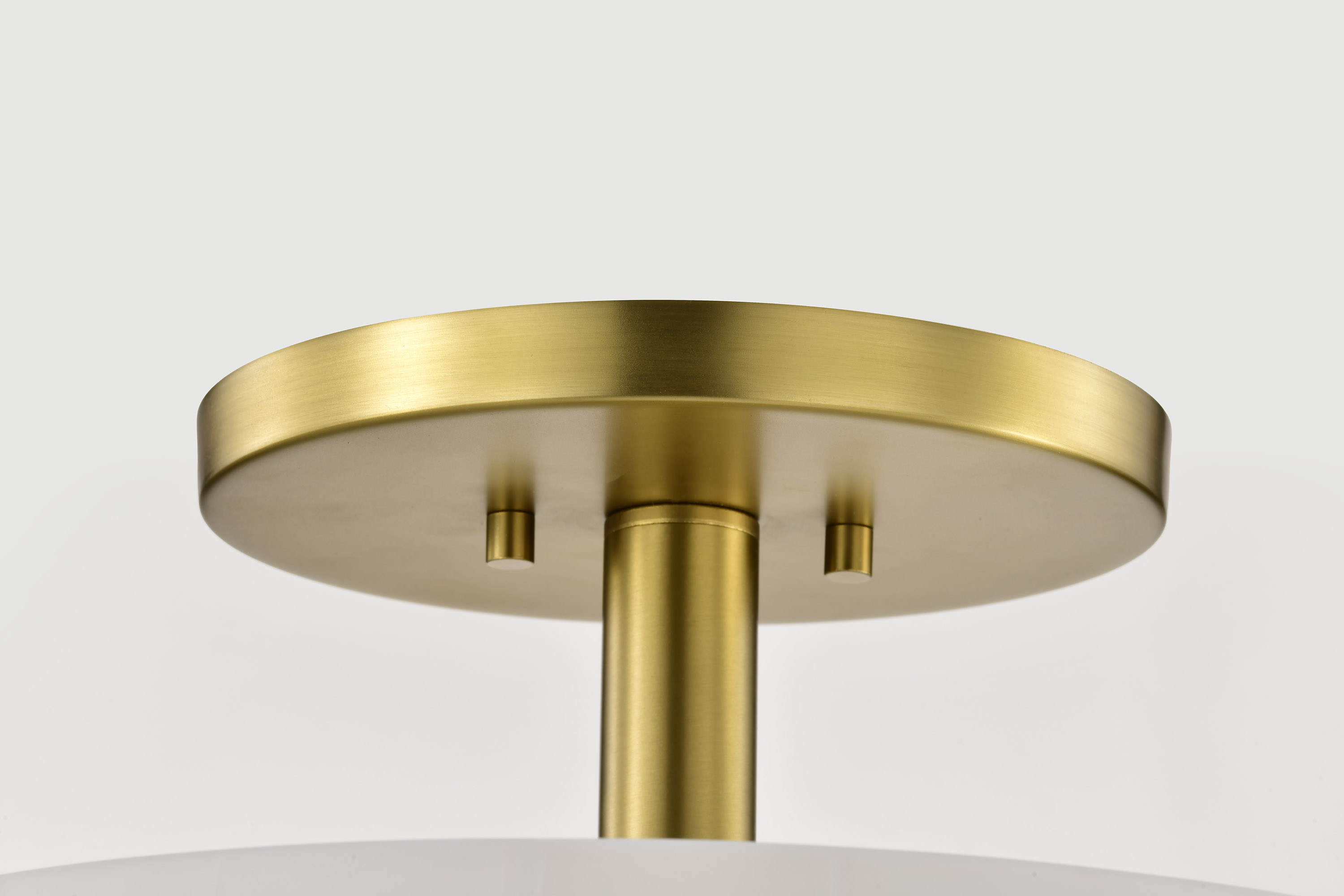 LUNE 3 LIGHT SEMI FLUSH - 60-8239