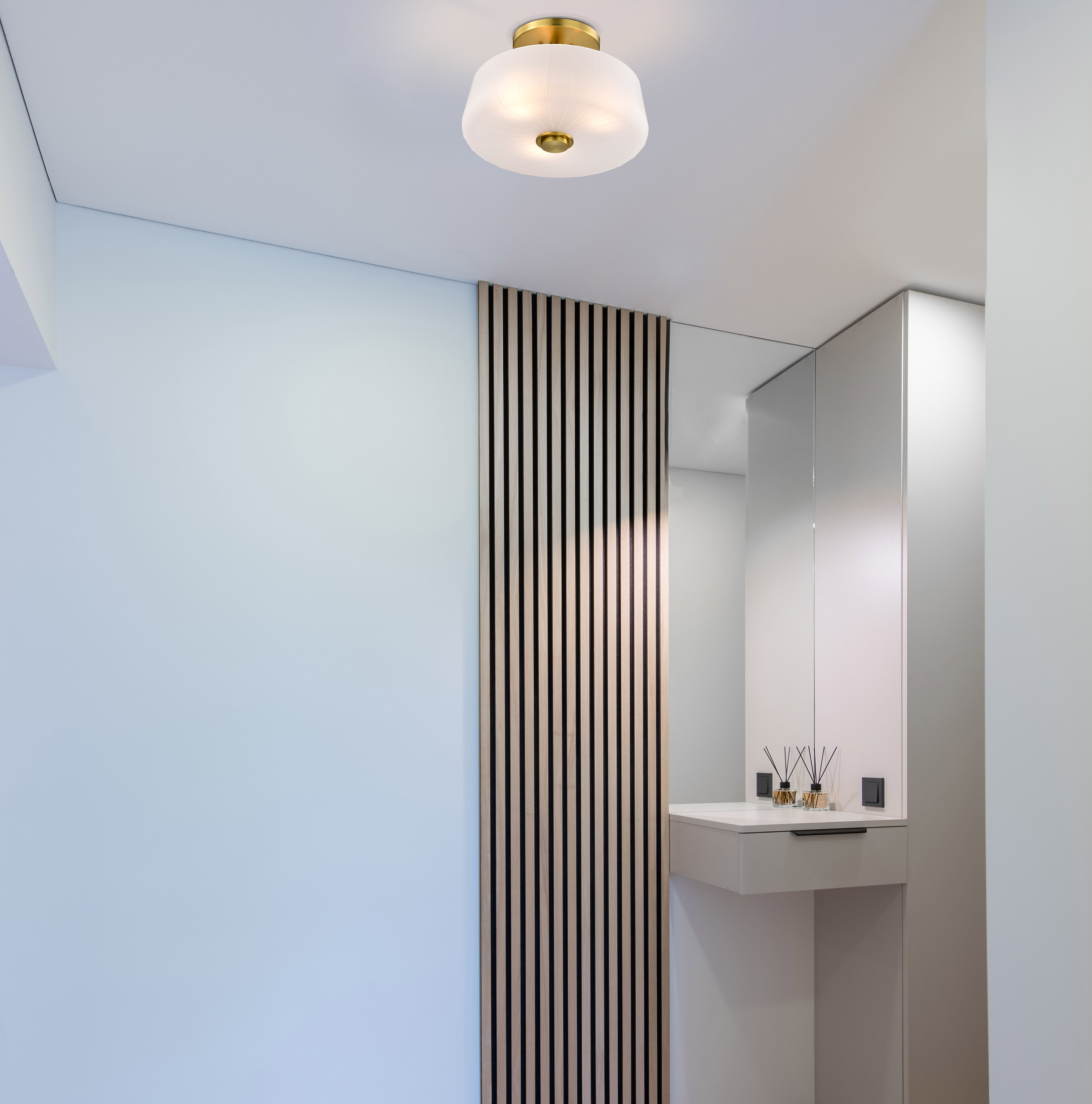 LUNE 3 LIGHT SEMI FLUSH - 60-8239