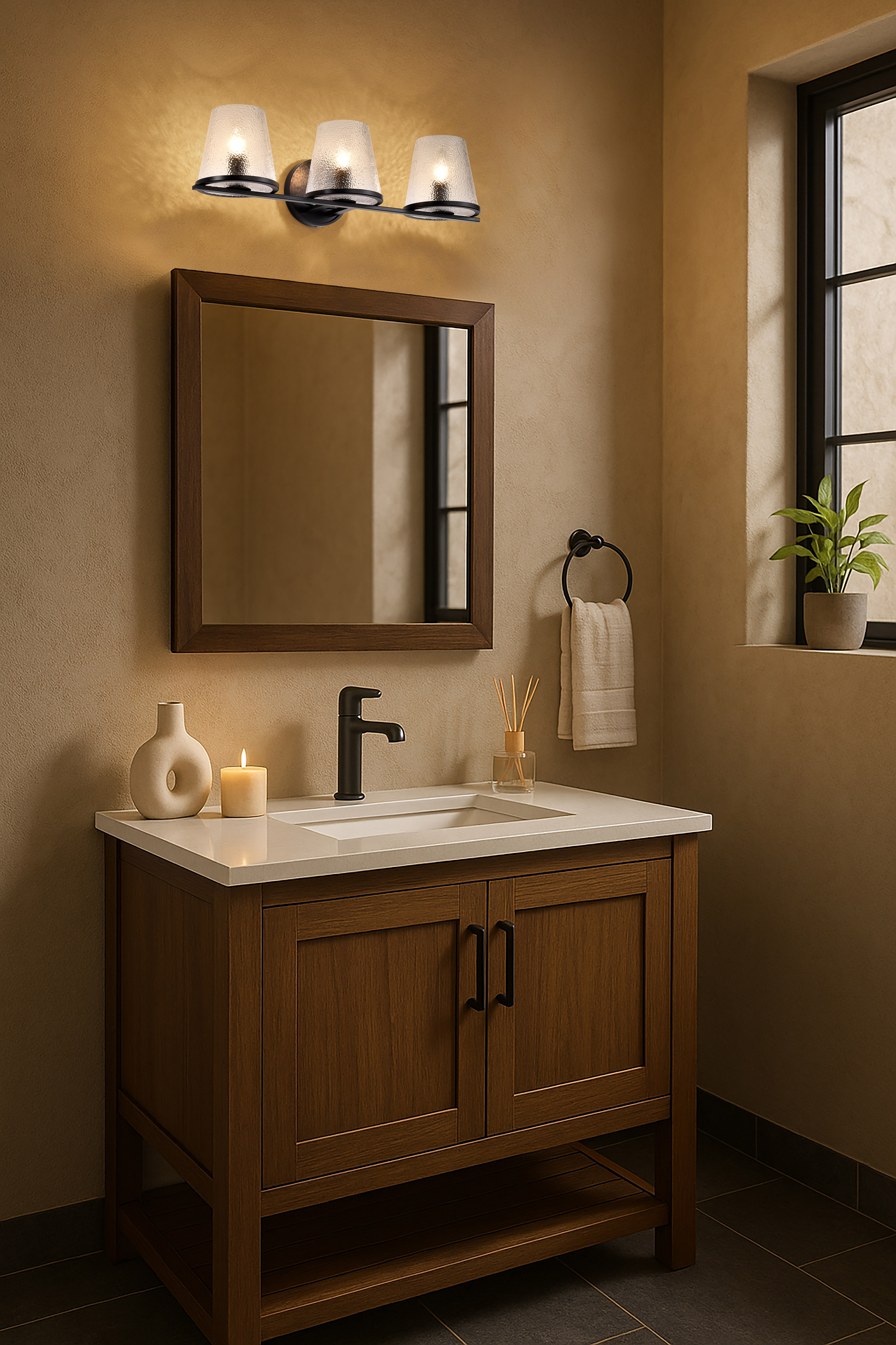 VALENTINE 3 LIGHT VANTIY - 60-8253