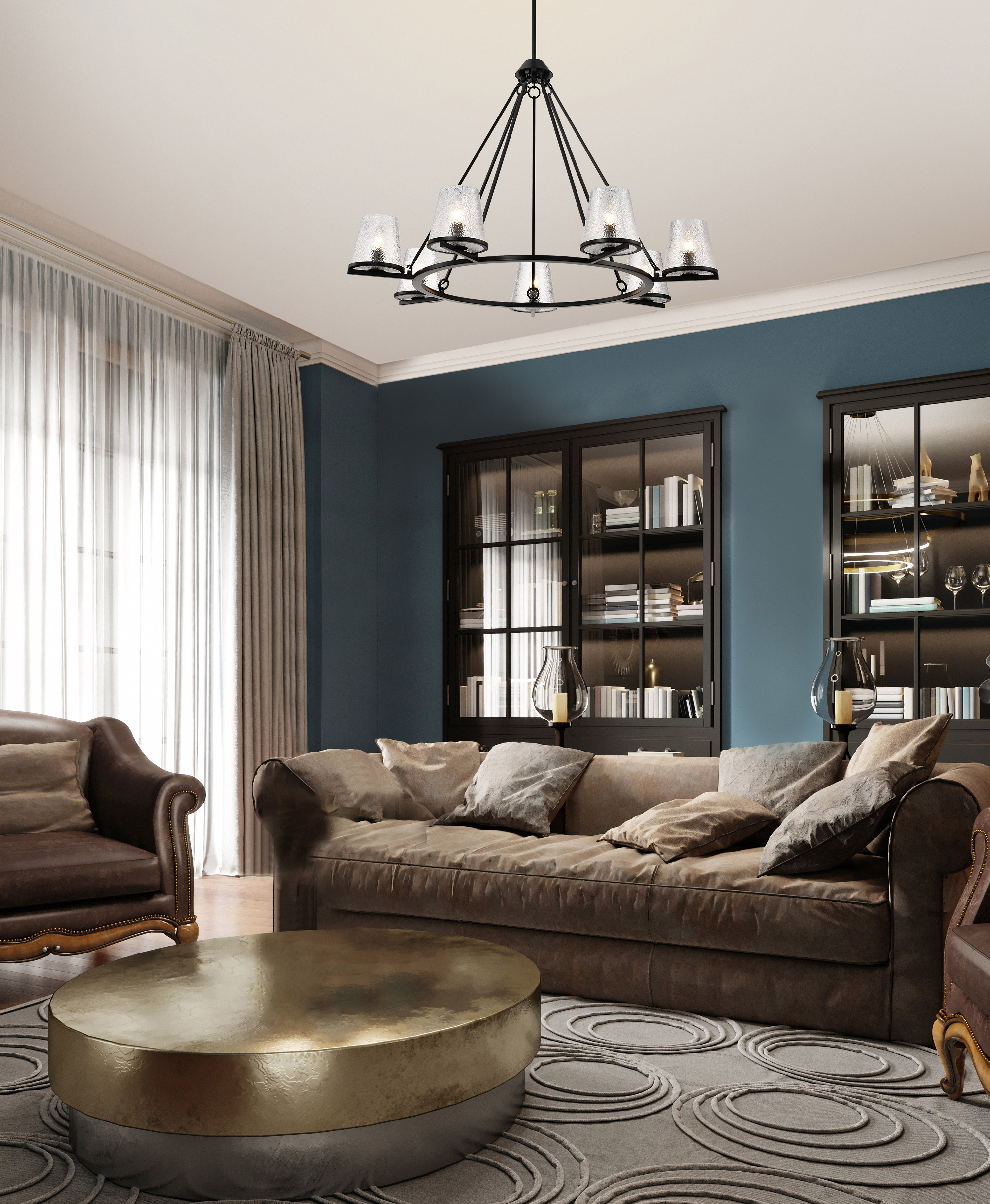 VALENTINE 7 LIGHT CHANDELIER - 60-8259