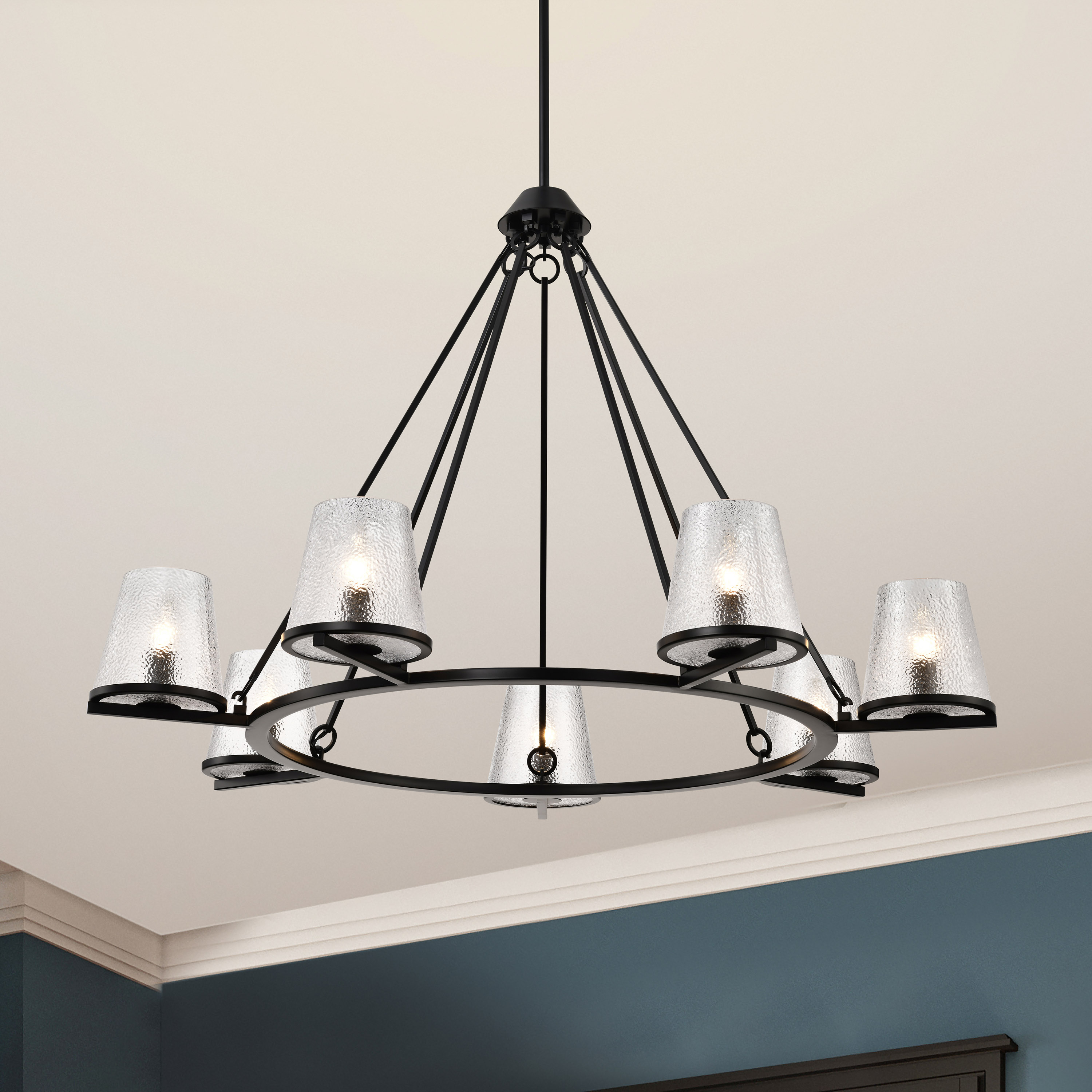 VALENTINE 7 LIGHT CHANDELIER - 60-8259