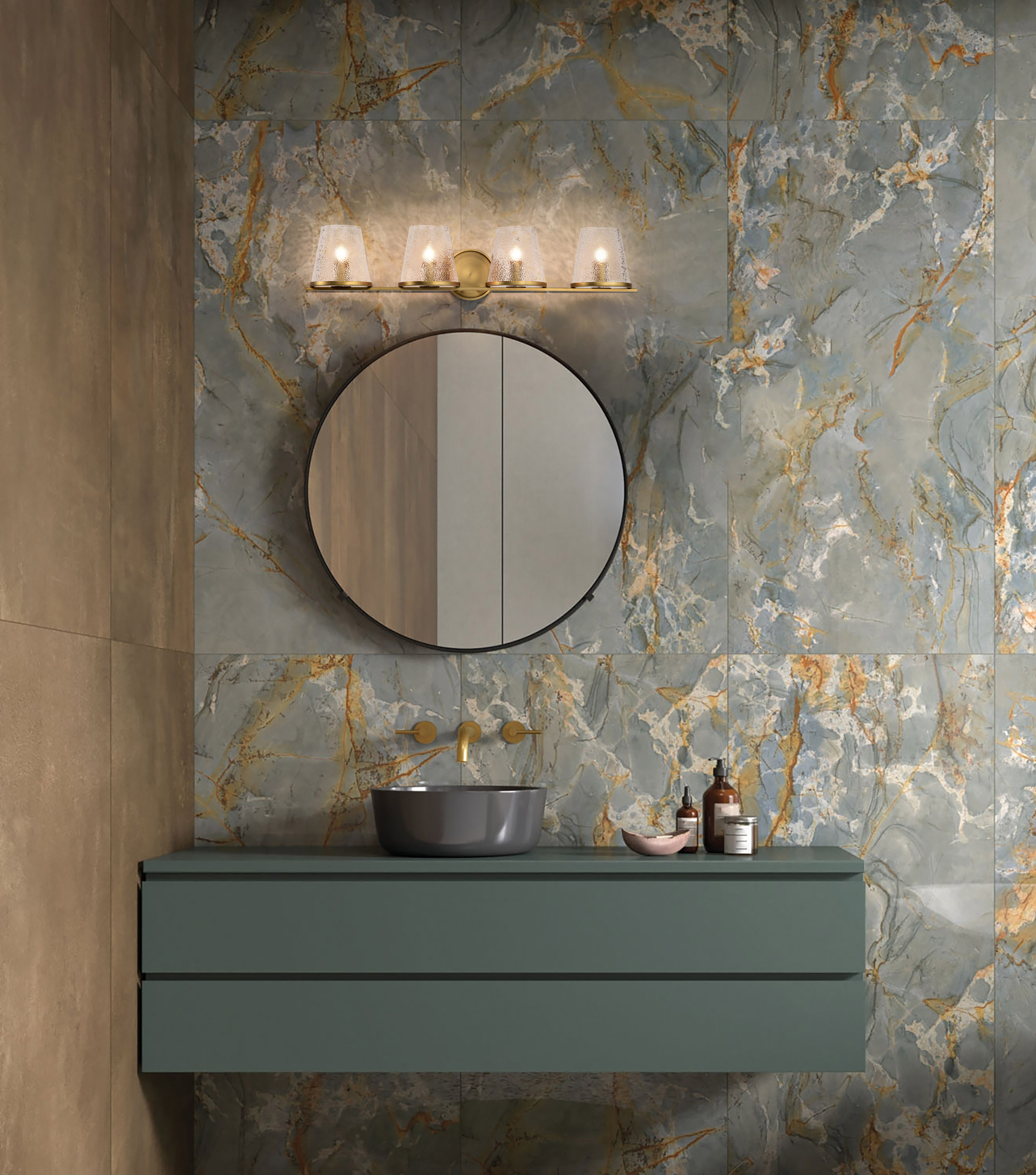 VALENTINE 4 LIGHT VANITY - 60-8264