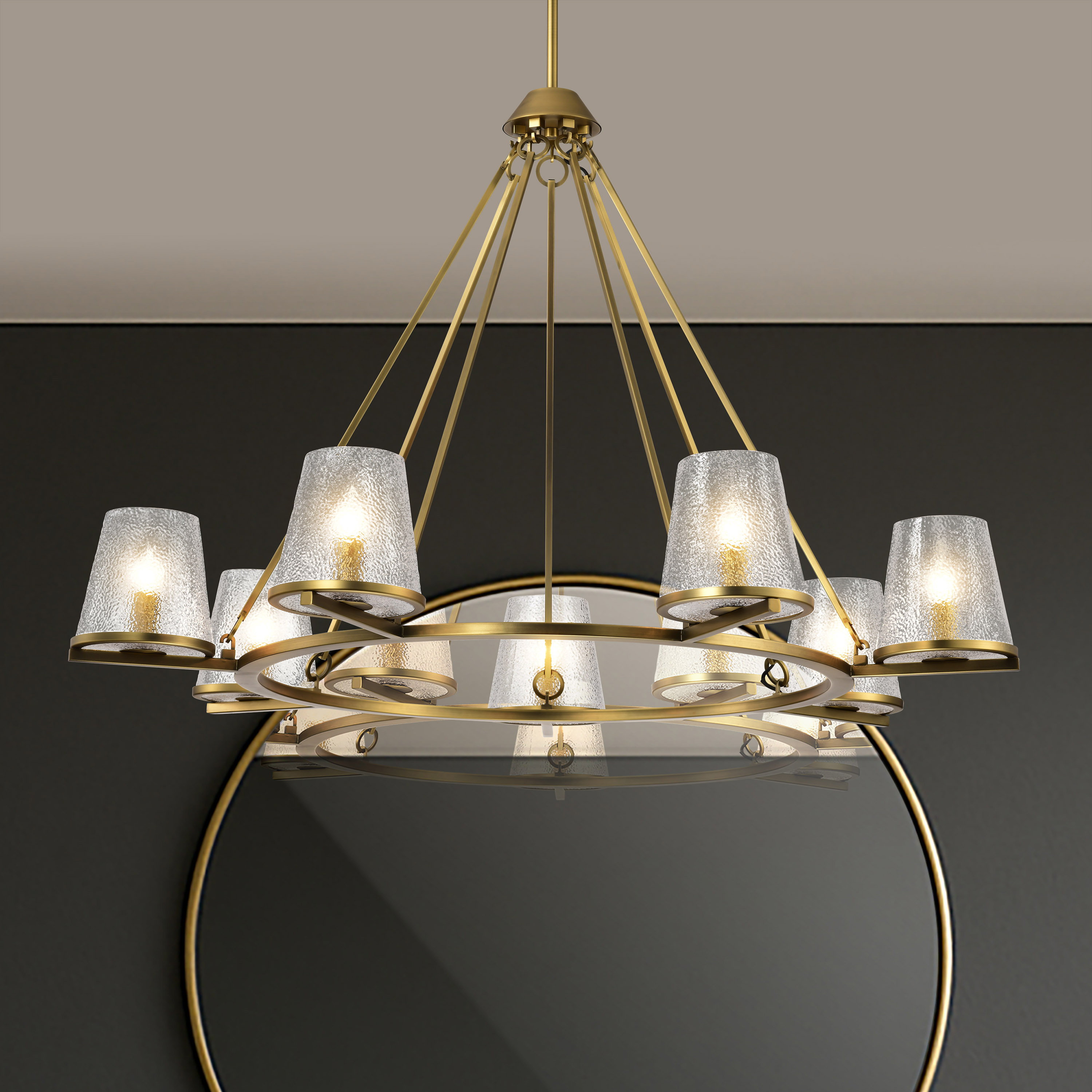 VALENTINE 7 LIGHT CHANDELIER - 60-8269