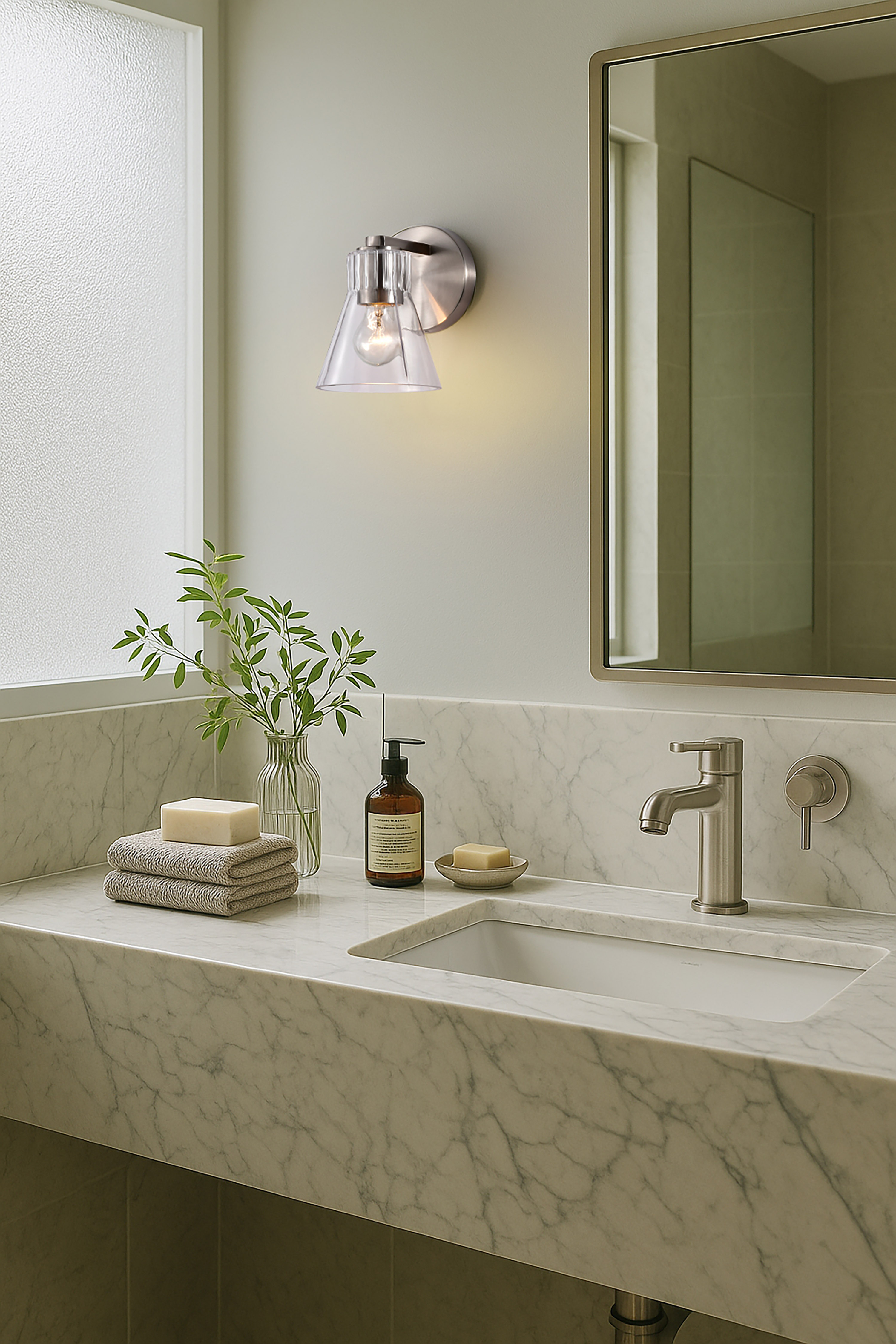 GIANNA 1 LIGHT VANITY - 60-8331