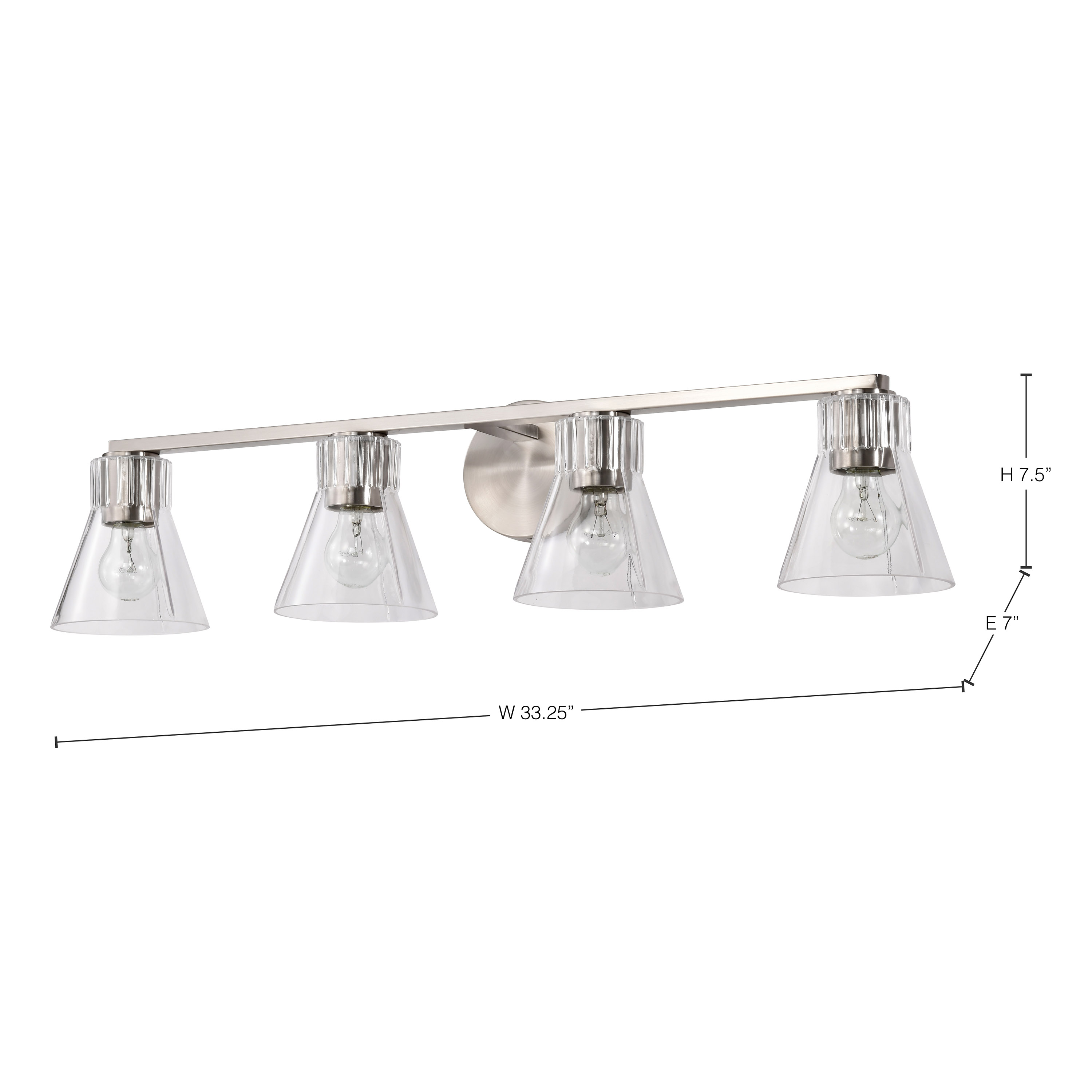 GIANNA 4 LIGHT VANITY - 60-8334