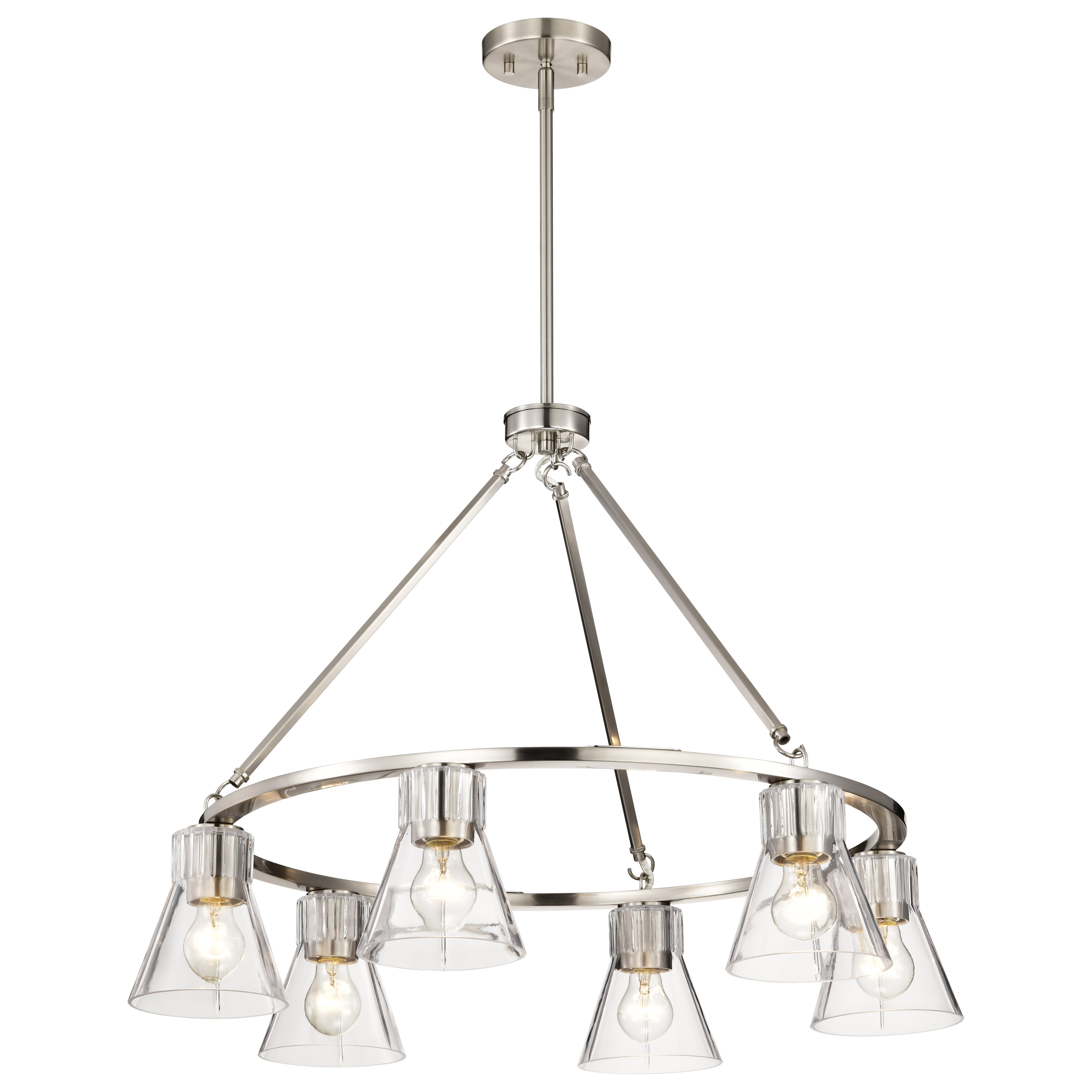 GIANNA 6 LIGHT CHANDELIER - 60-8335