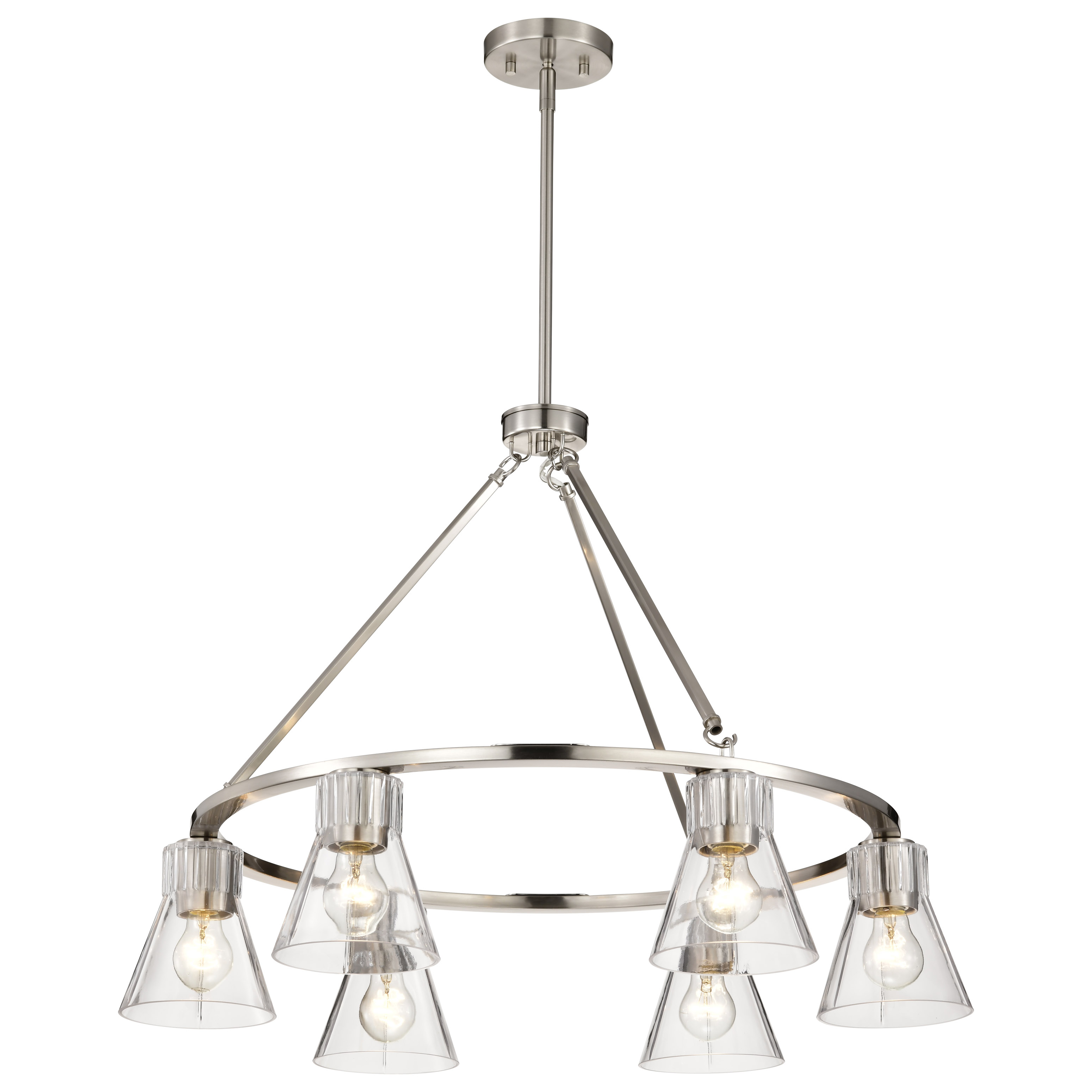 GIANNA 6 LIGHT CHANDELIER - 60-8335