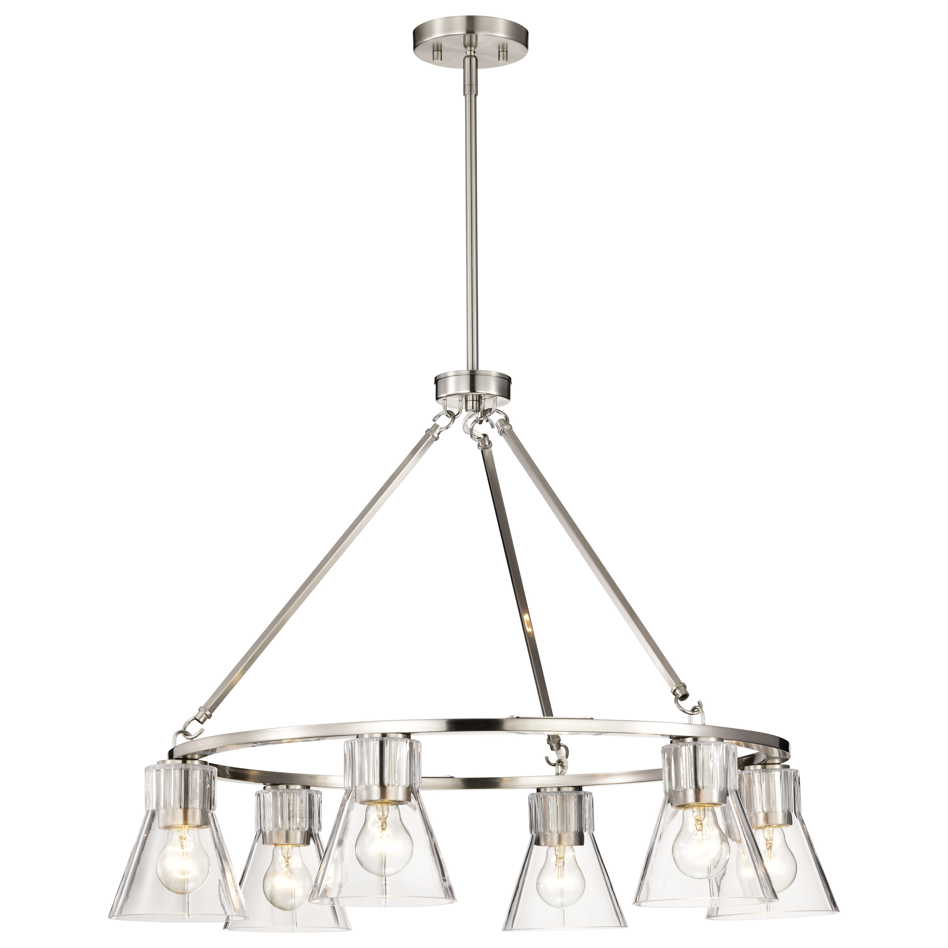 GIANNA 6 LIGHT CHANDELIER - 60-8335