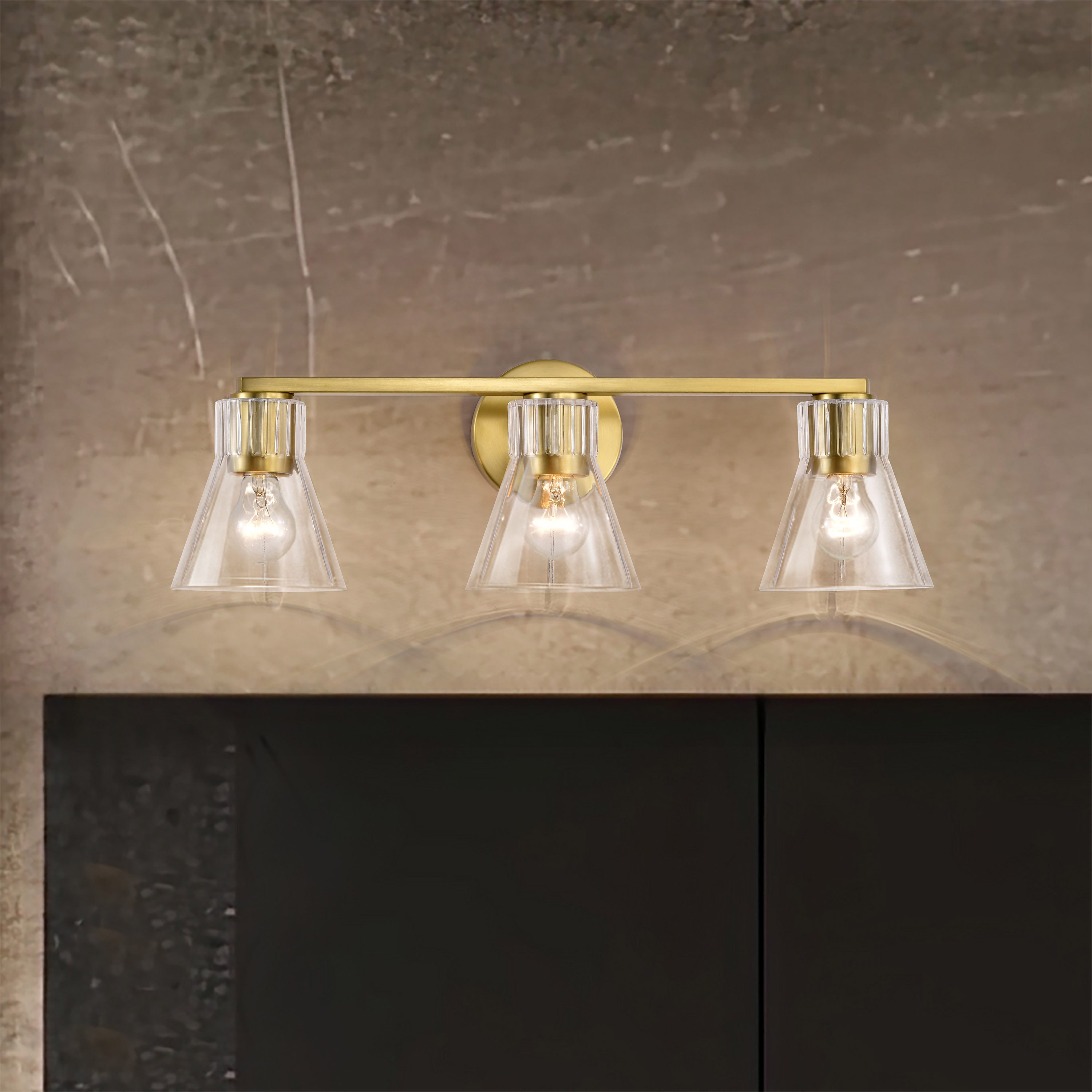 GIANNA 3 LIGHT VANITY - 60-8343