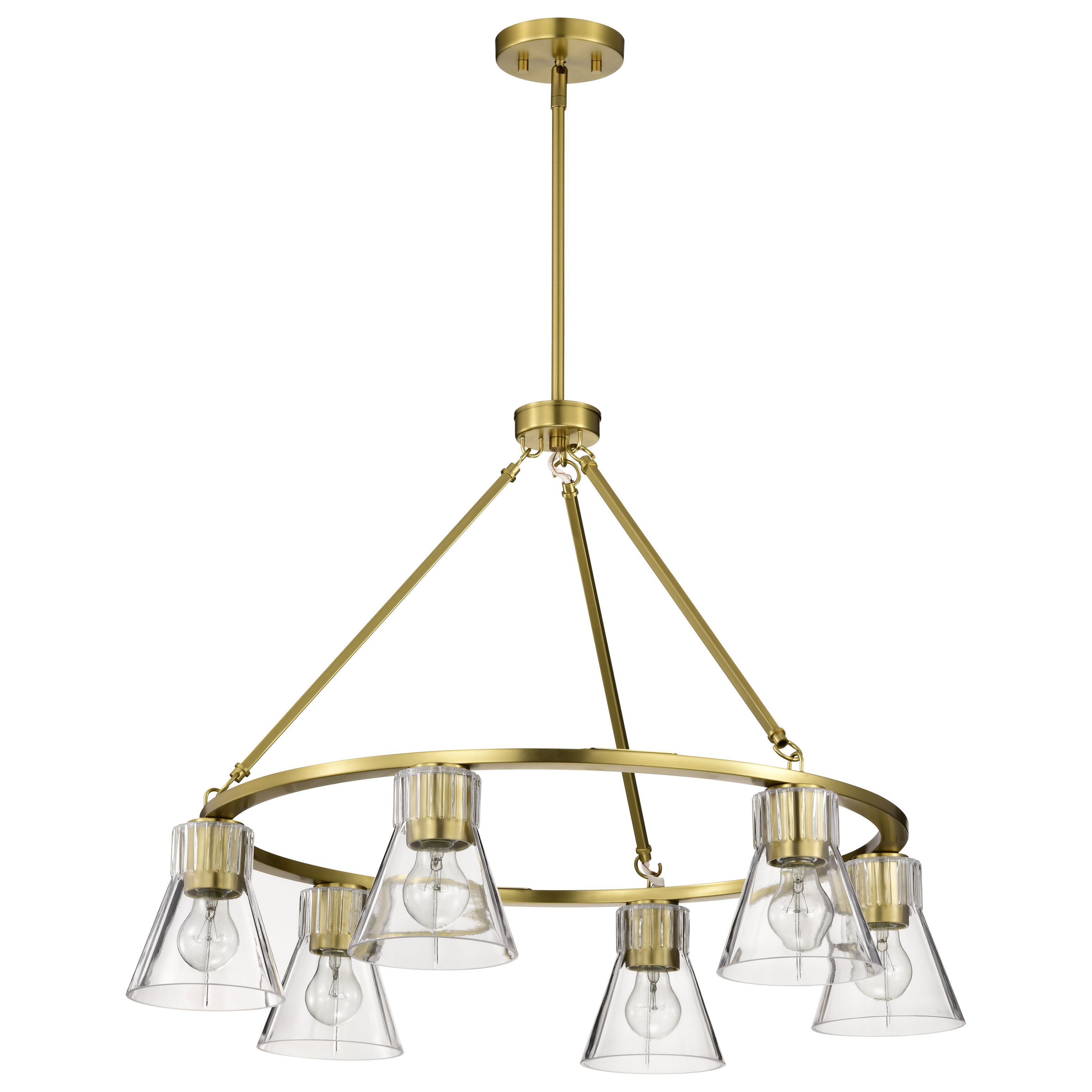 GIANNA 6 LIGHT CHANDELIER - 60-8345
