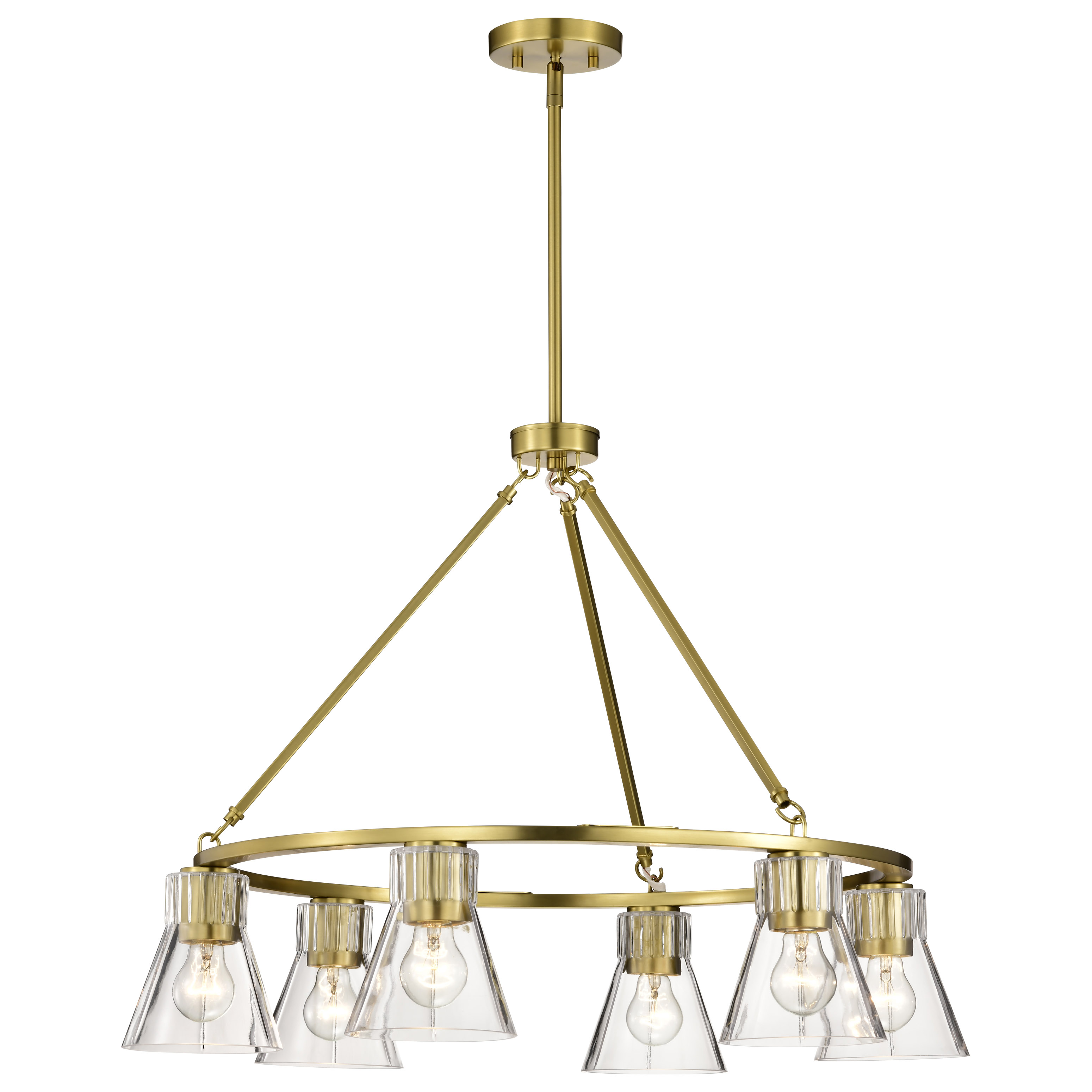 GIANNA 6 LIGHT CHANDELIER - 60-8345