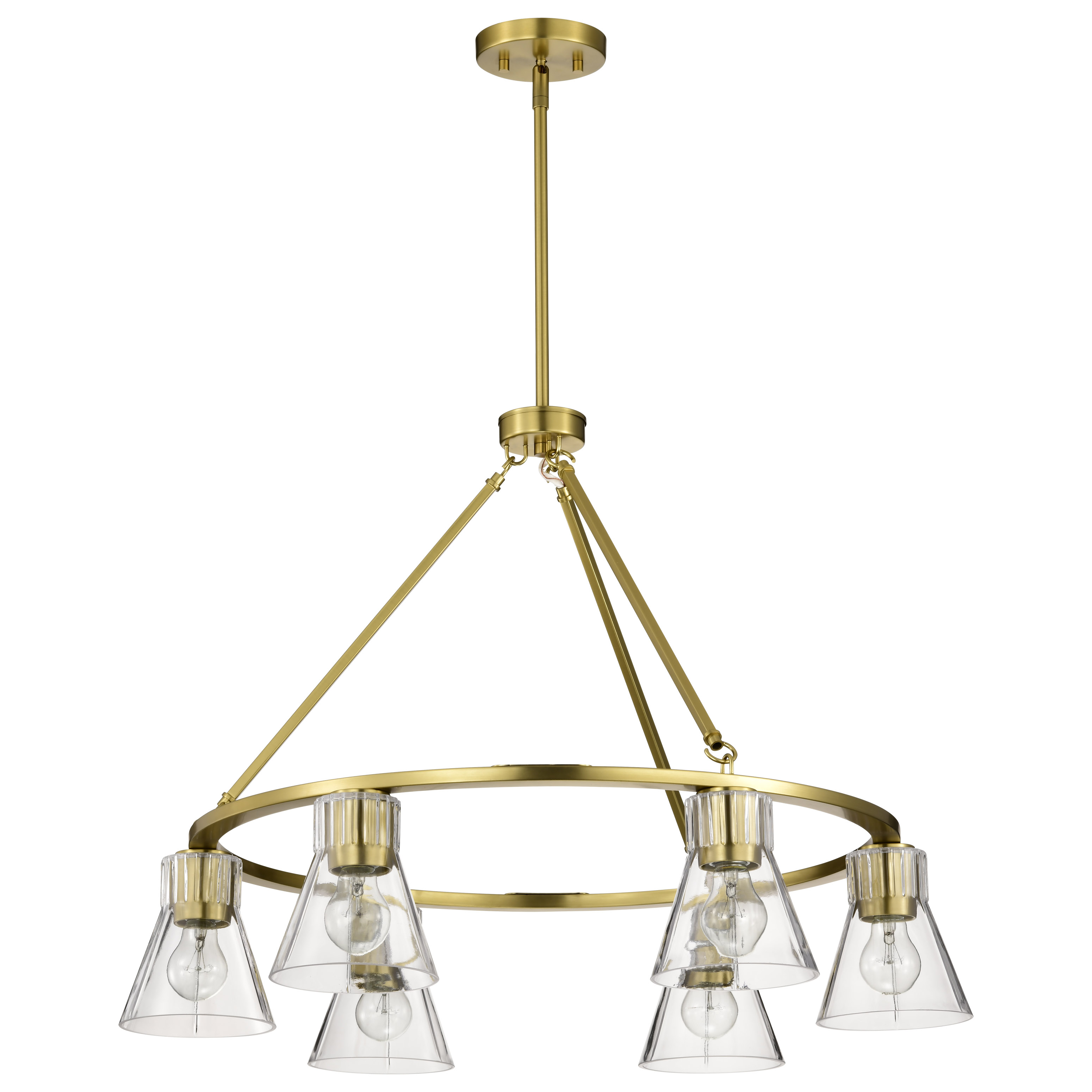 GIANNA 6 LIGHT CHANDELIER - 60-8345