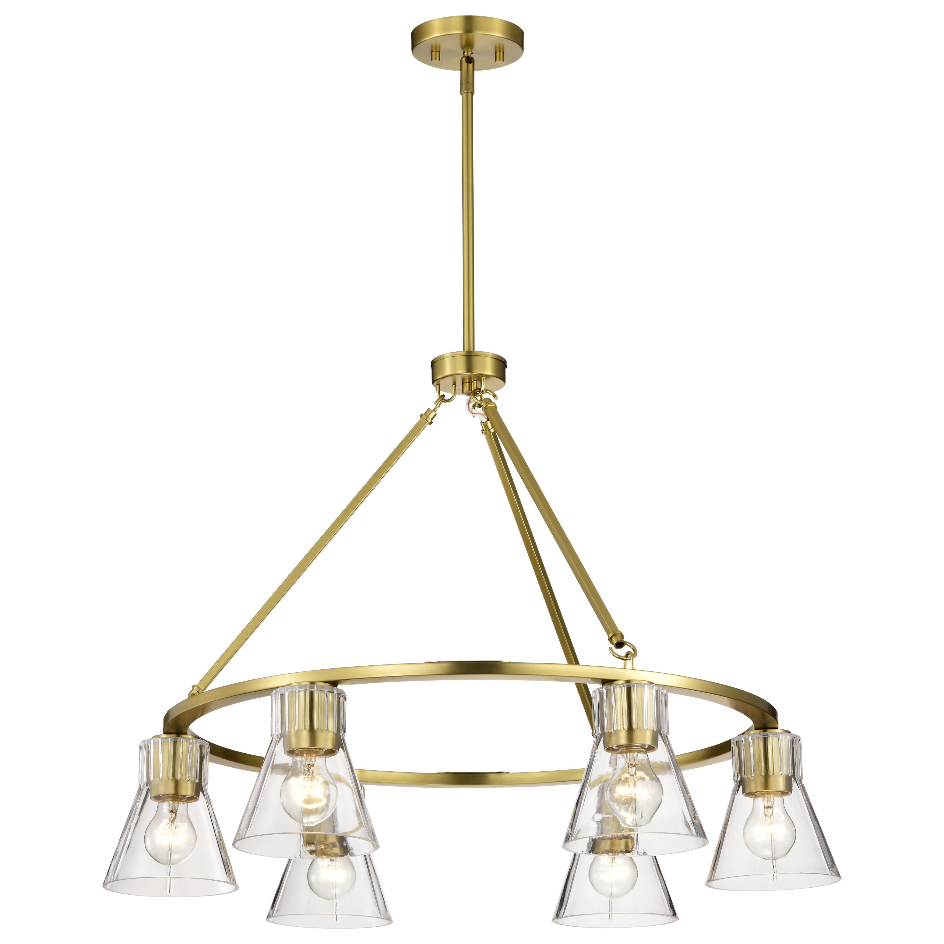 GIANNA 6 LIGHT CHANDELIER - 60-8345