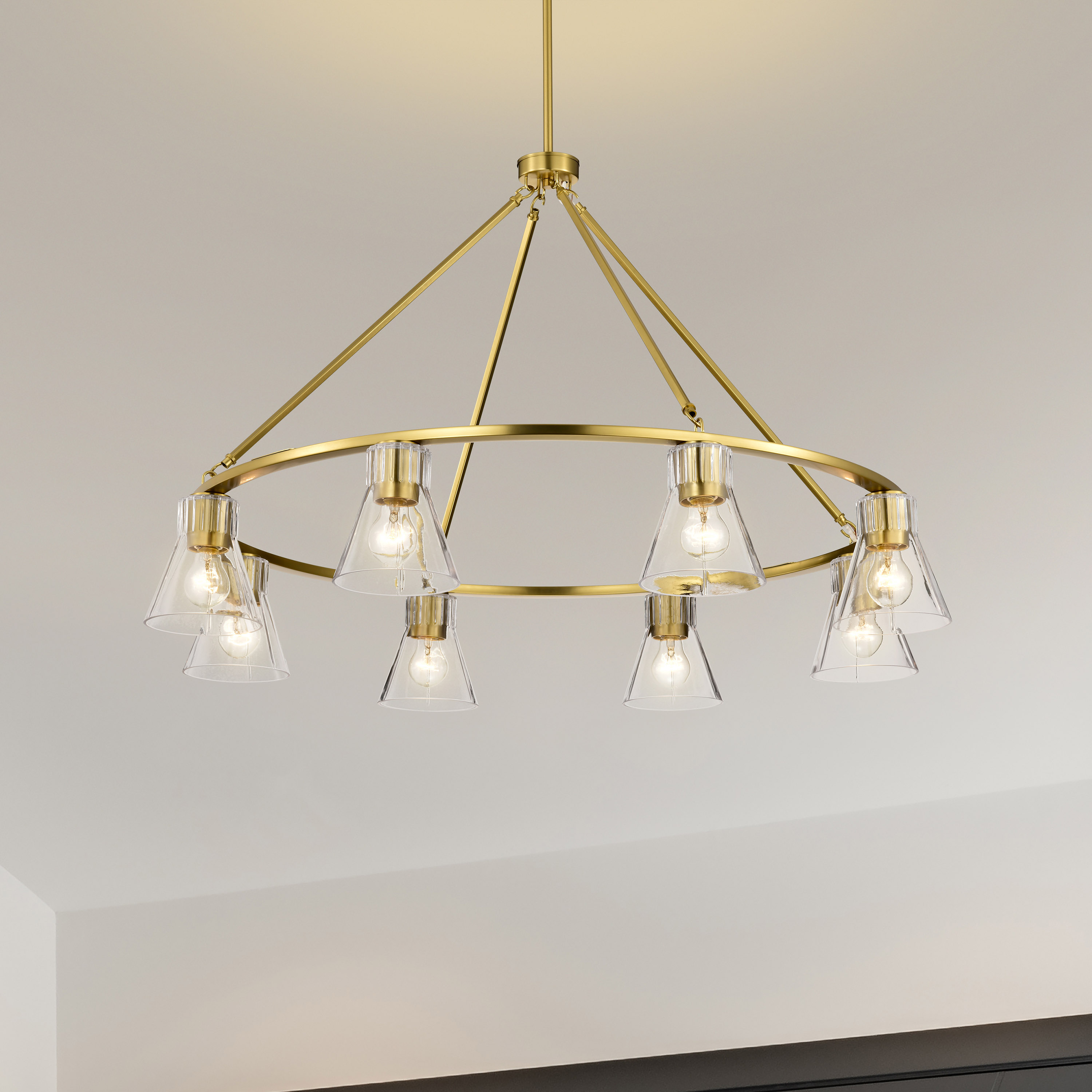 GIANNA 8 LIGHT CHANDELIER - 60-8346