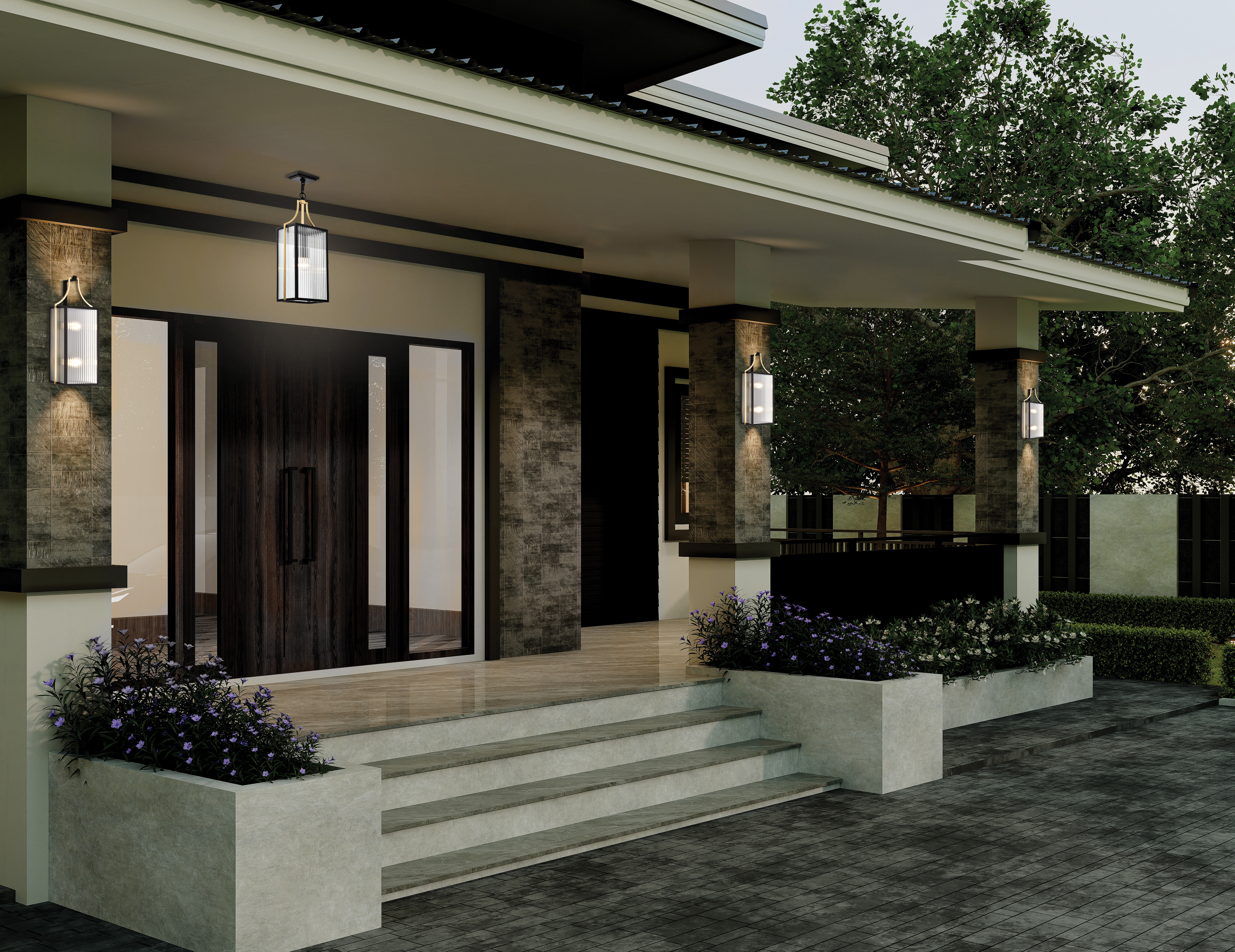 HOLDEN LARGE OUTDOOR LANTERN - 60-8503