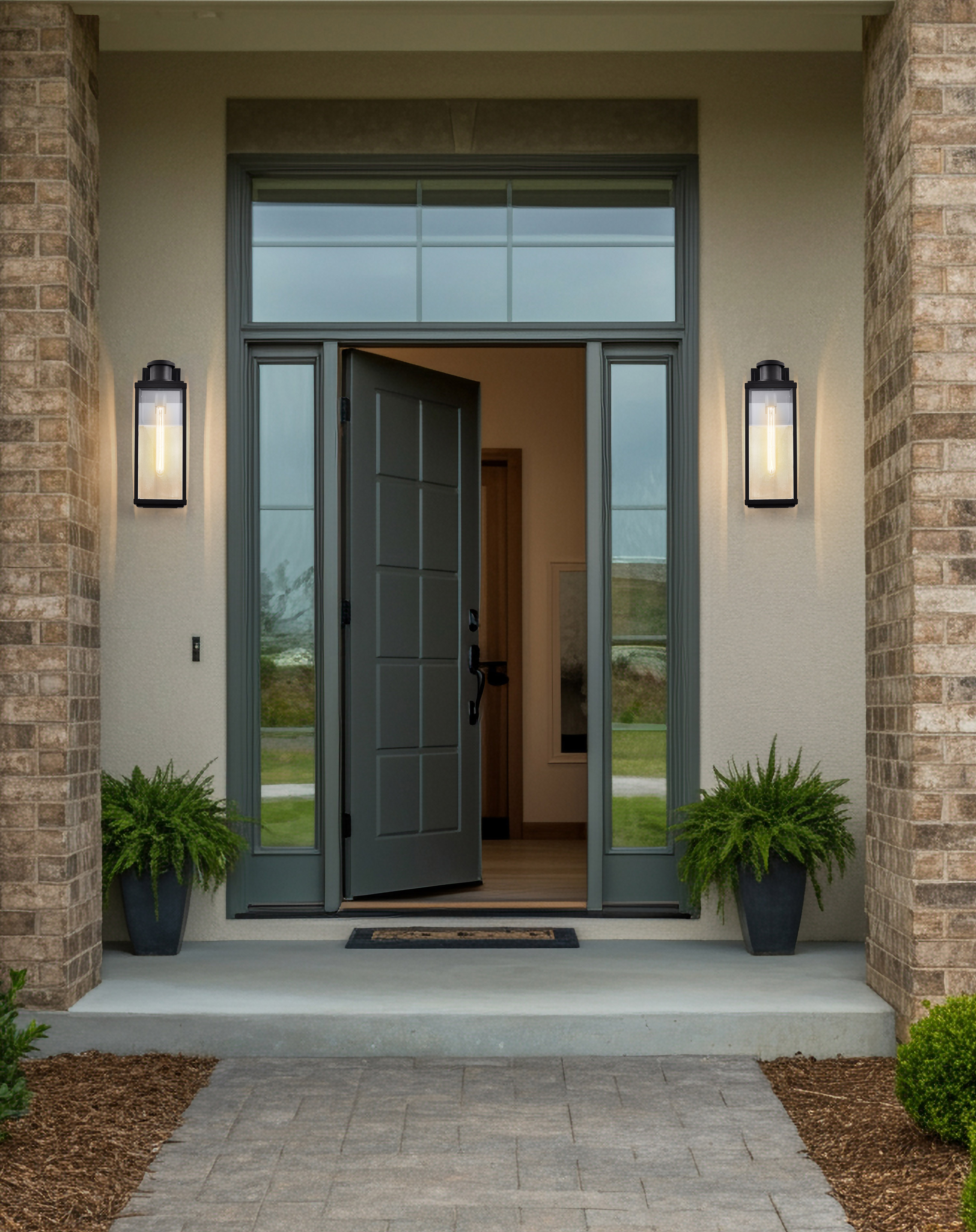 LUCA LARGE OUTDOOR LANTERN - 60-8512