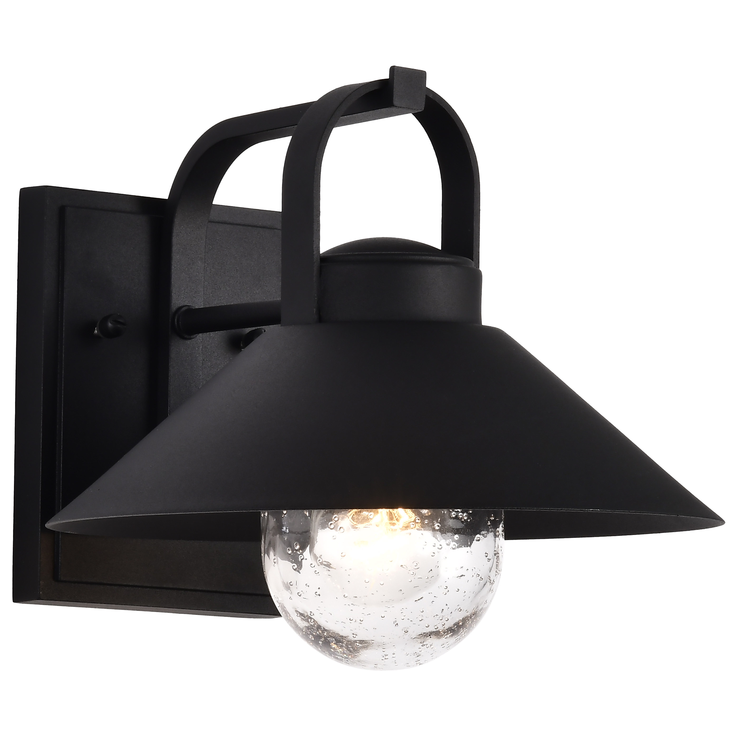 RIDGE MED OUTDOOR LANTERN BLK - 60-8541