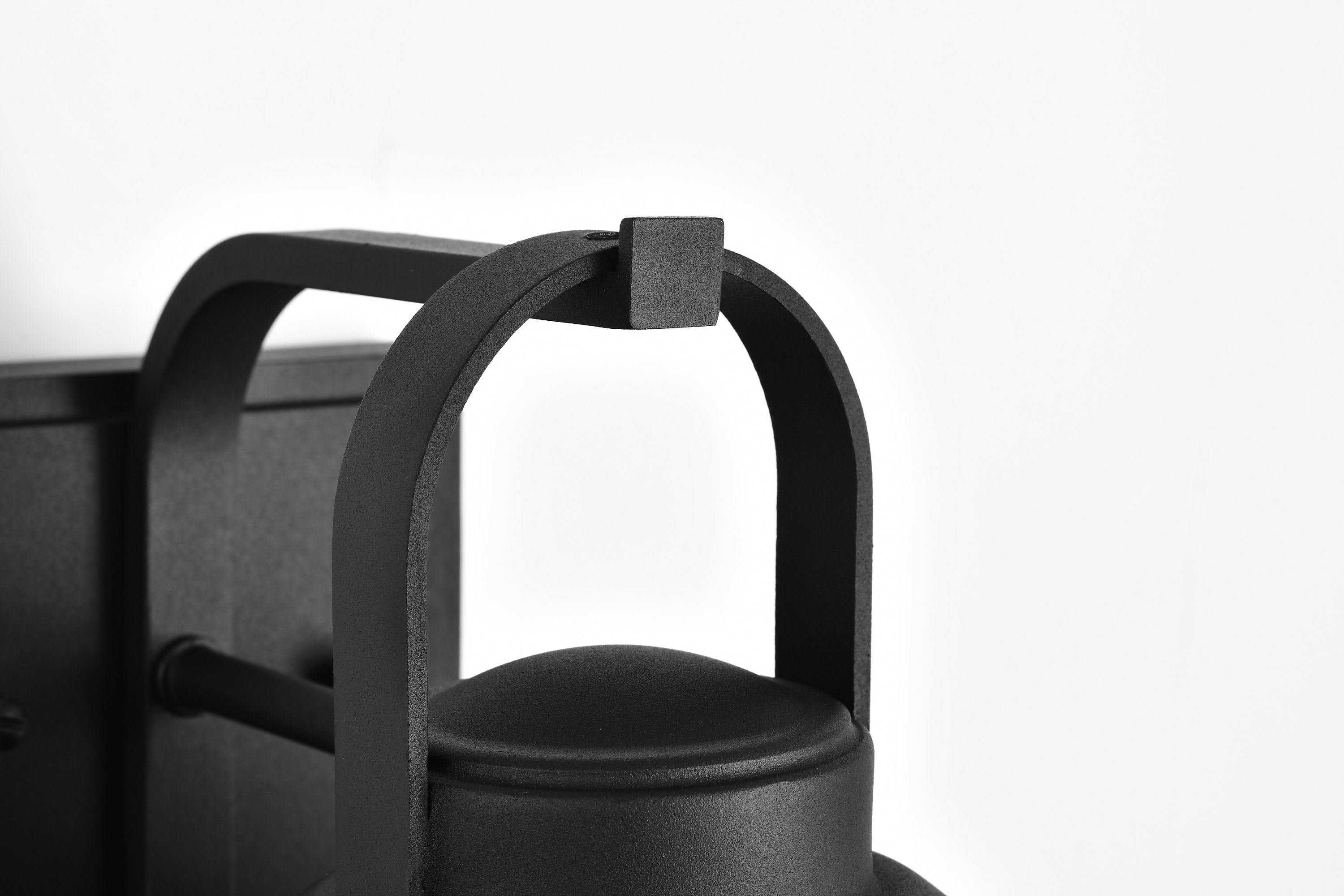 RIDGE MED OUTDOOR LANTERN BLK - 60-8541