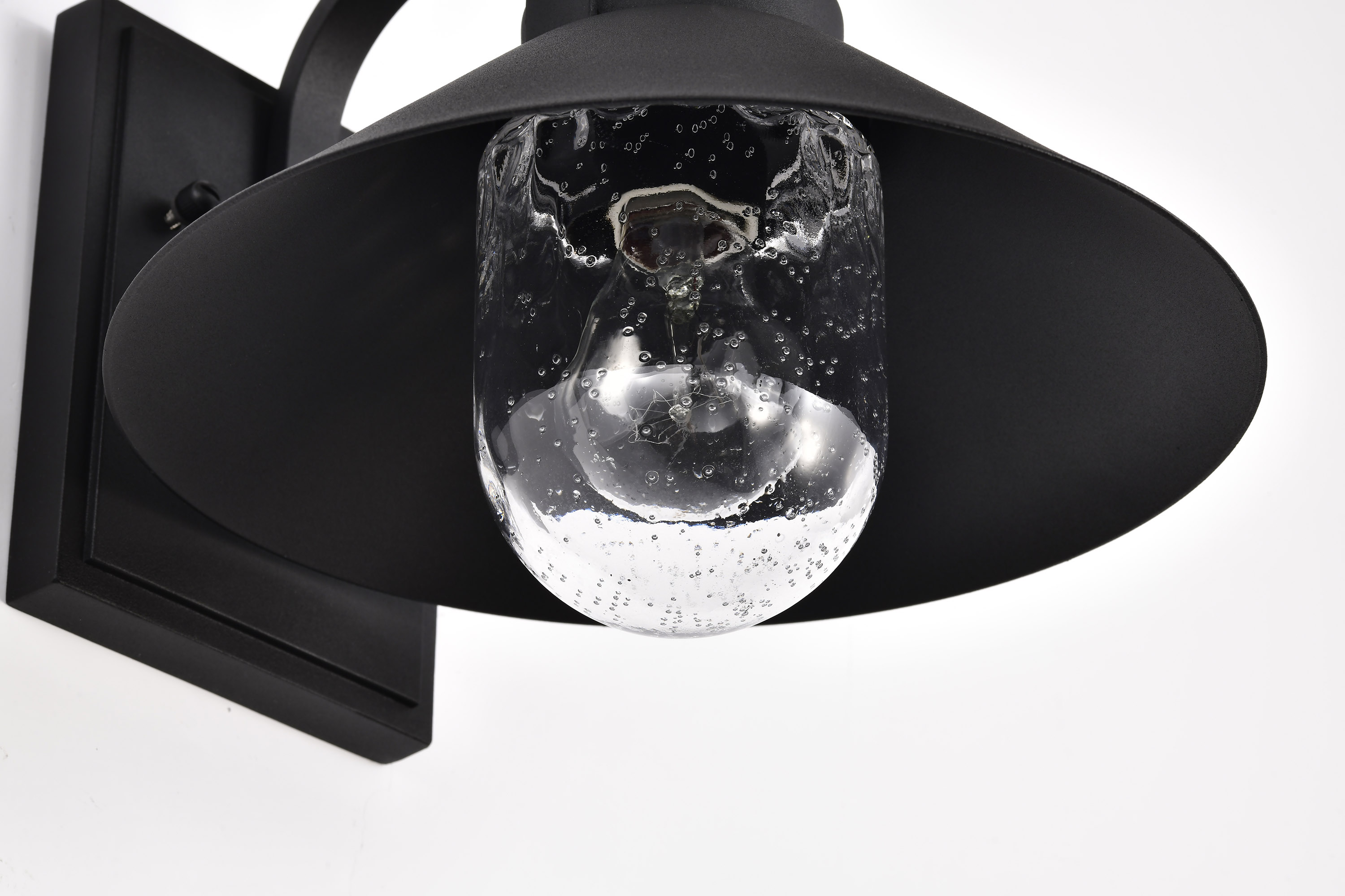 RIDGE MED OUTDOOR LANTERN BLK - 60-8541